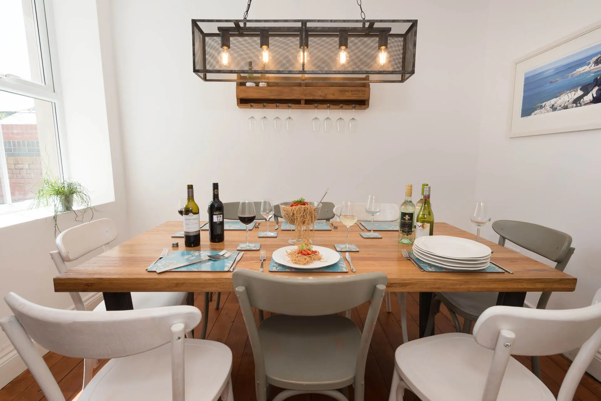 Maelog Villa Dining Room - Rhosneigr 