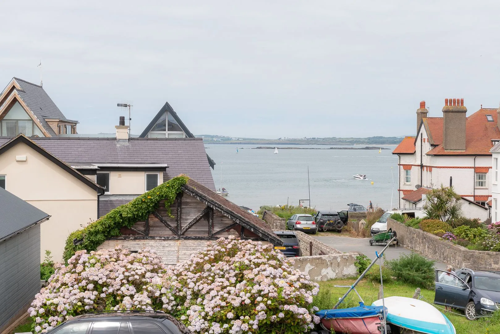 Llys Y Celeste view from lounge