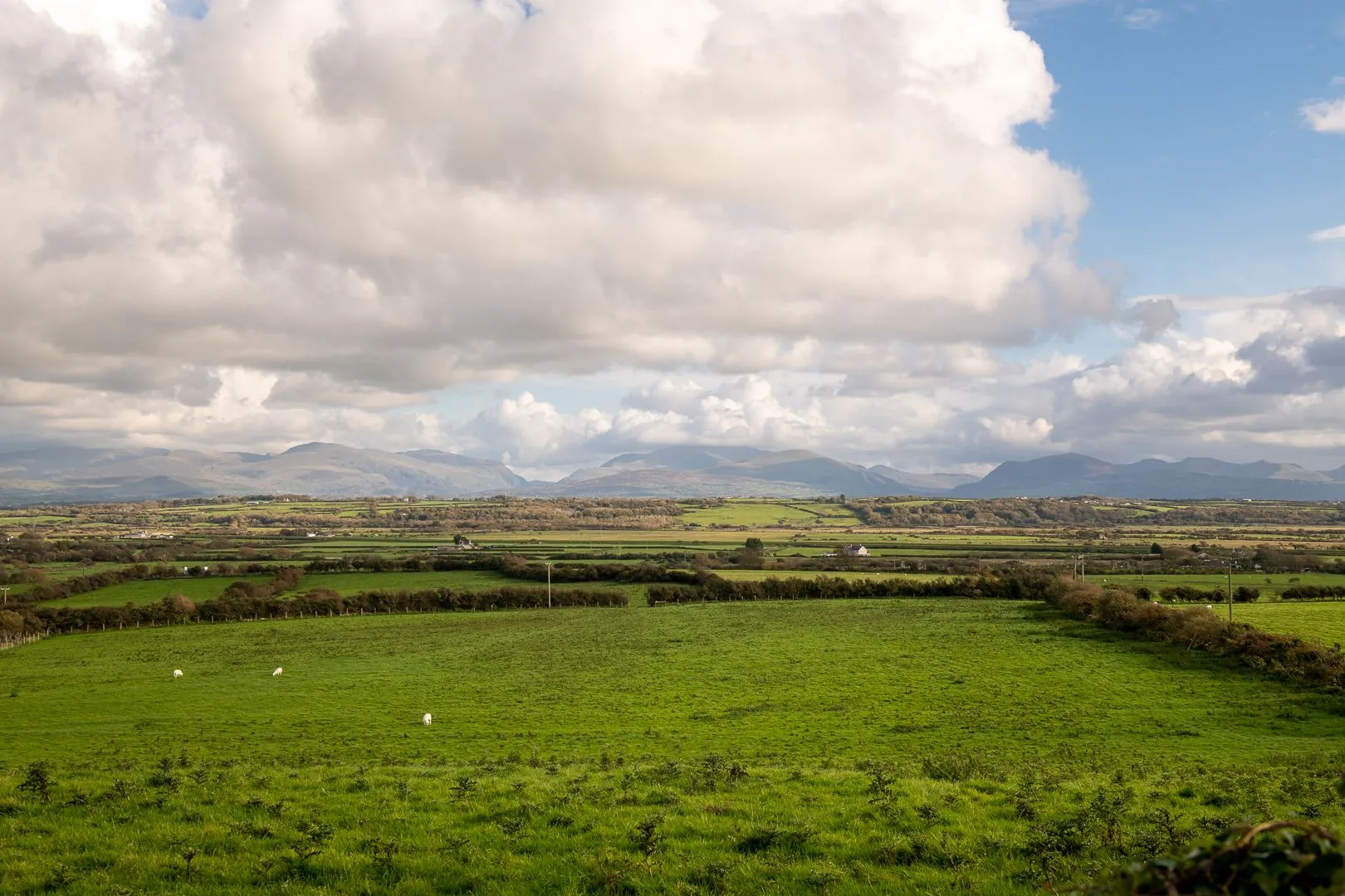 Ty Fferam Bailey view from the house