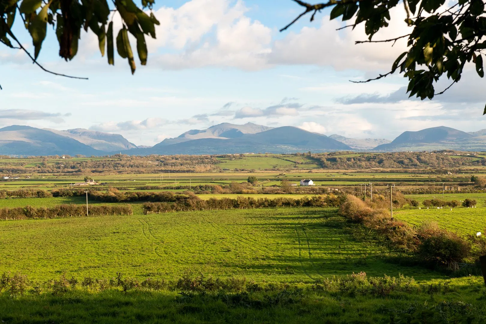 Ty Fferam Bailey views from the garden