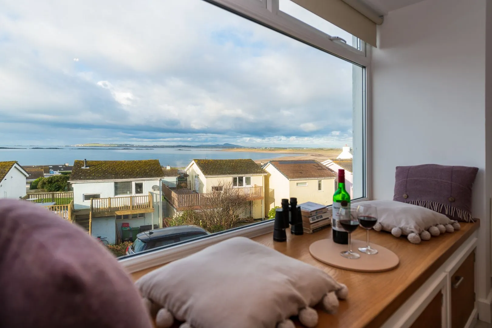 Sunset View - Living room view