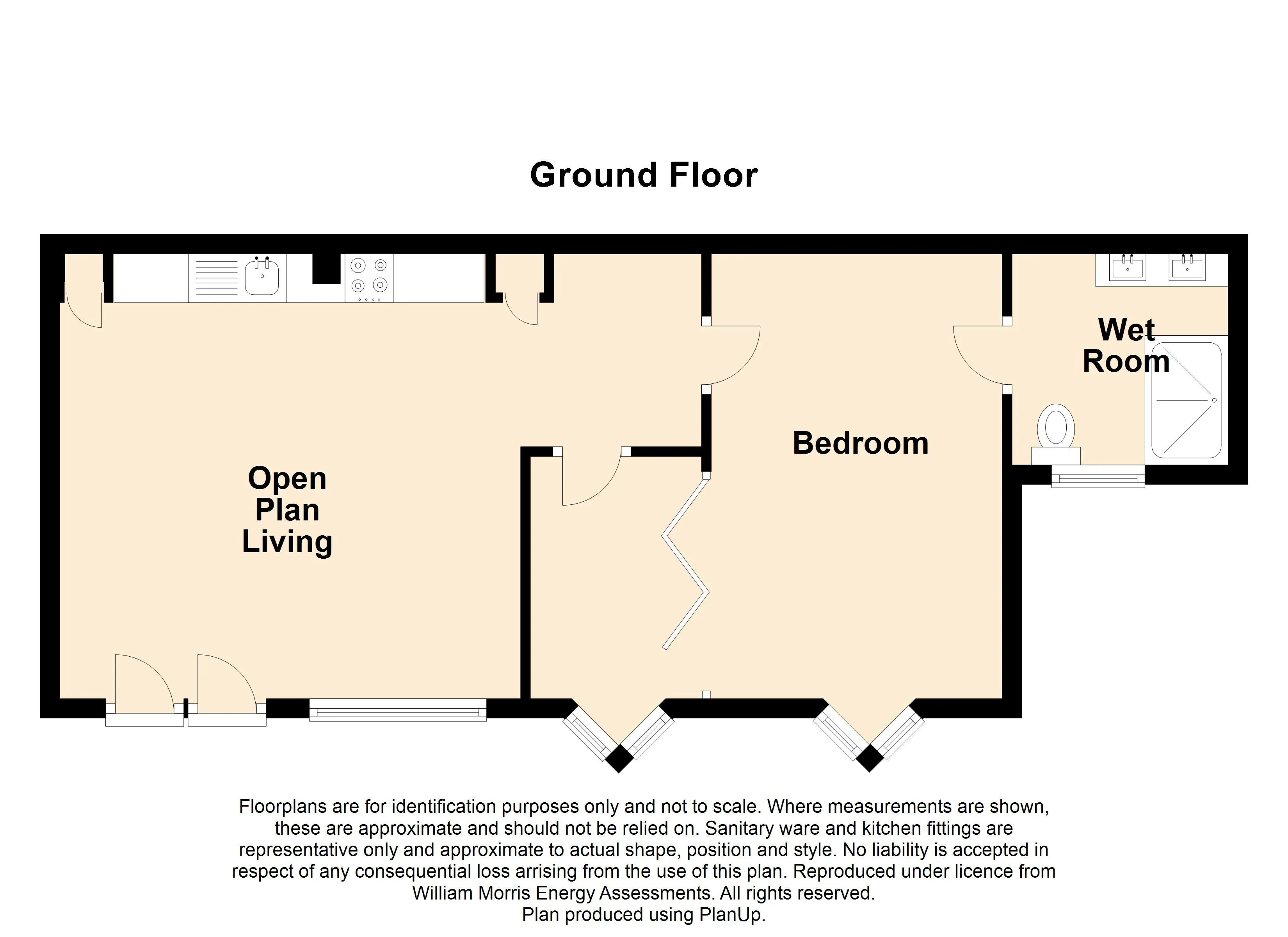 Owain's Lake View - Floorplan