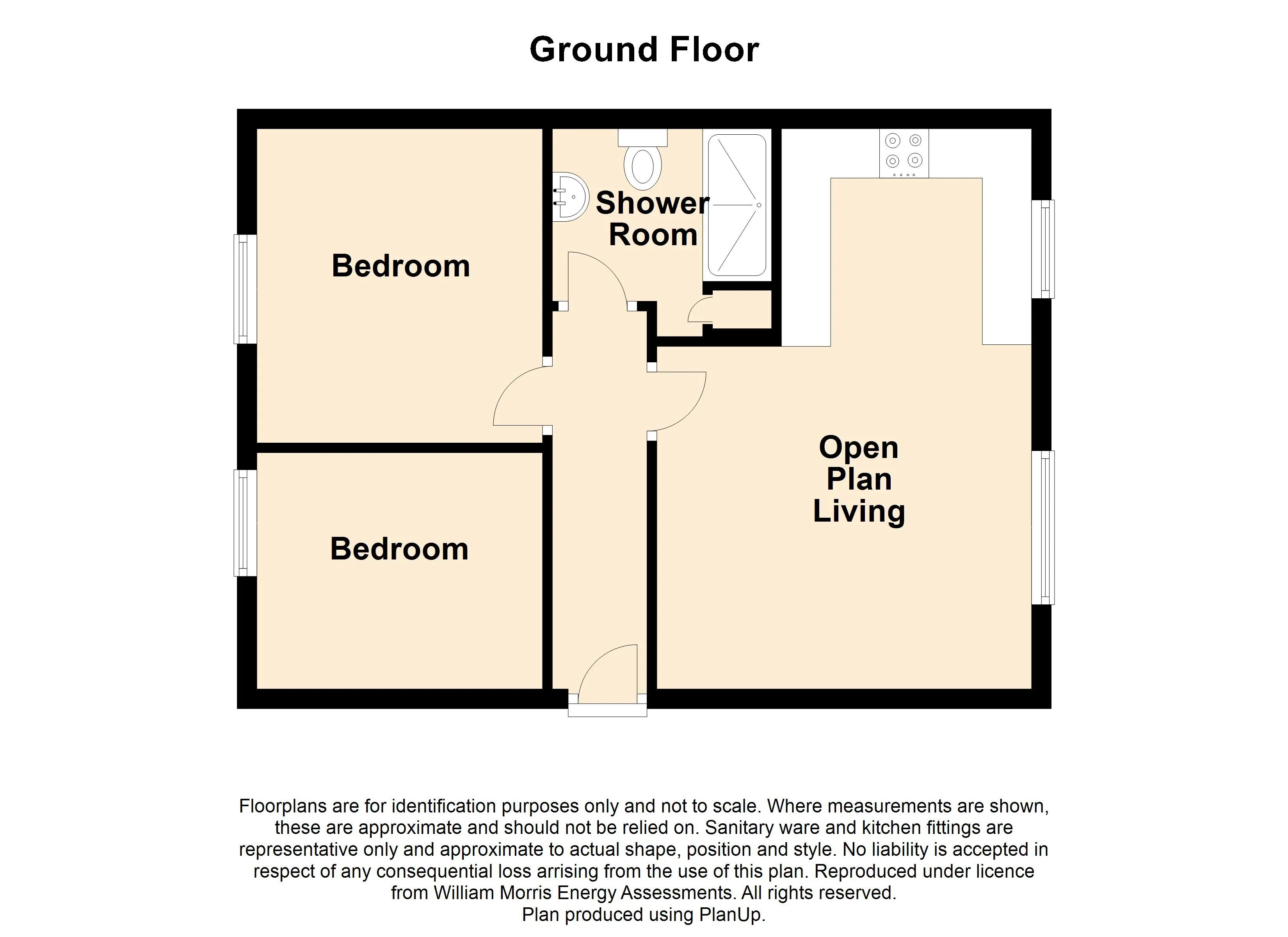 Sunset View - Floorplan