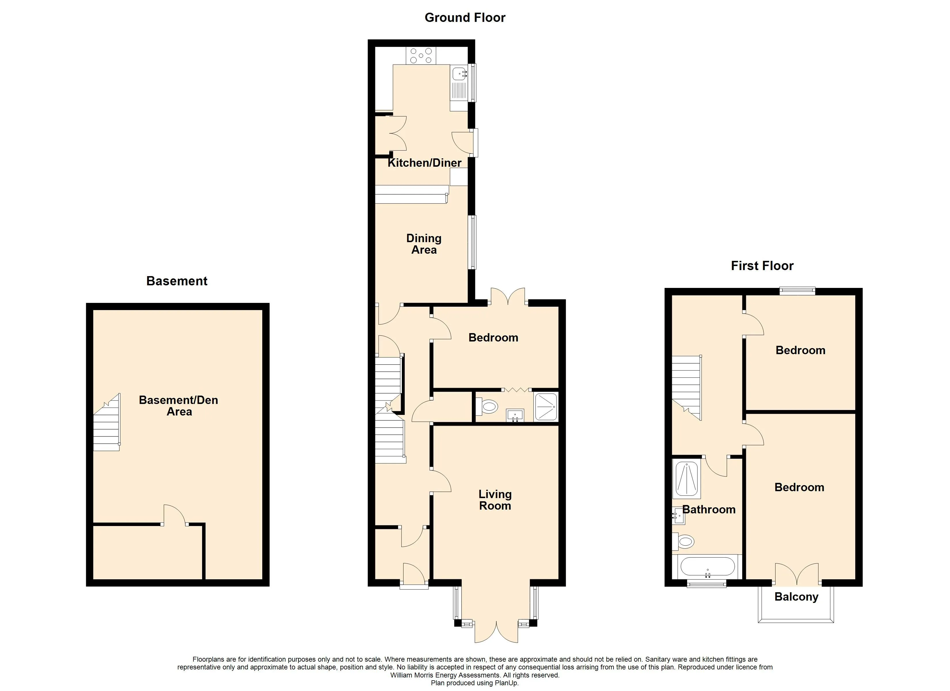 Lan Y Mor - Floorplan