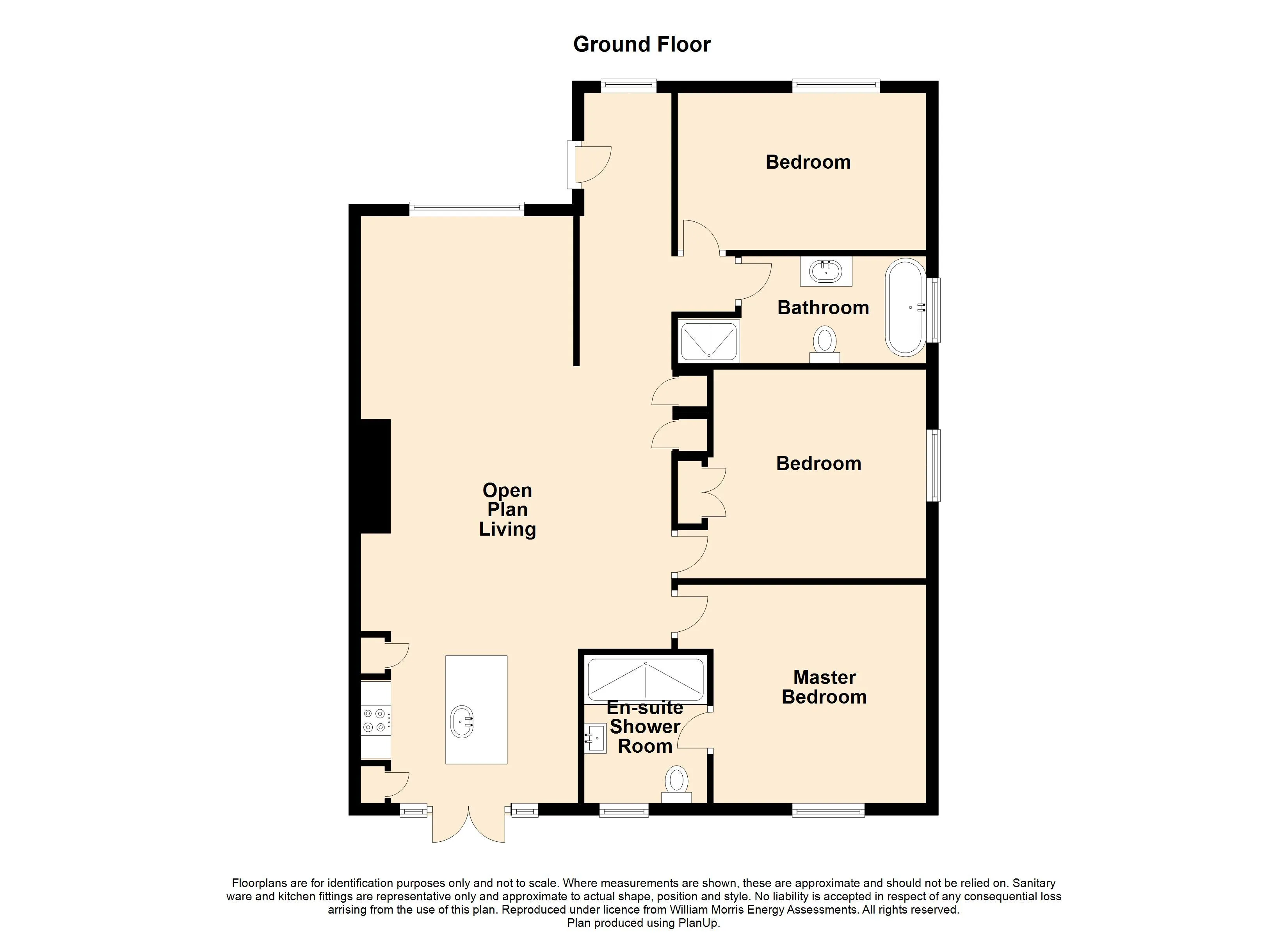 Off the Hook - Floor plan