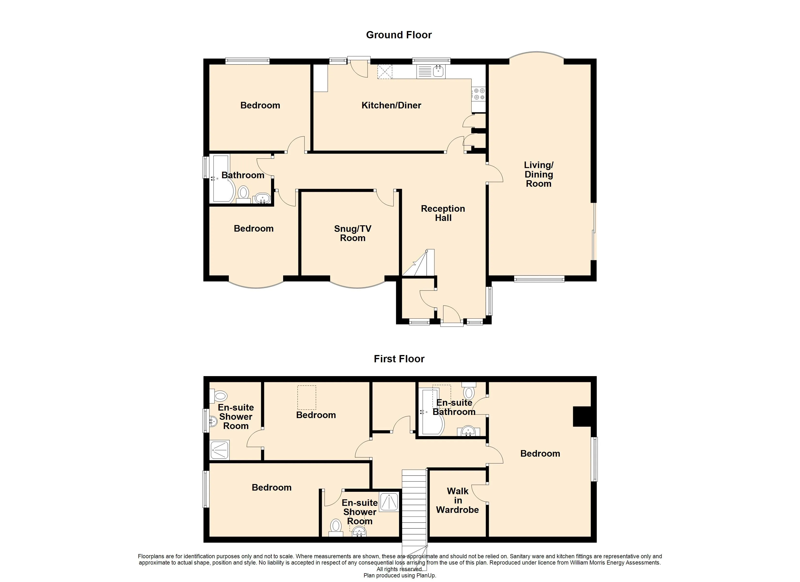 The Moorings - Floor plan