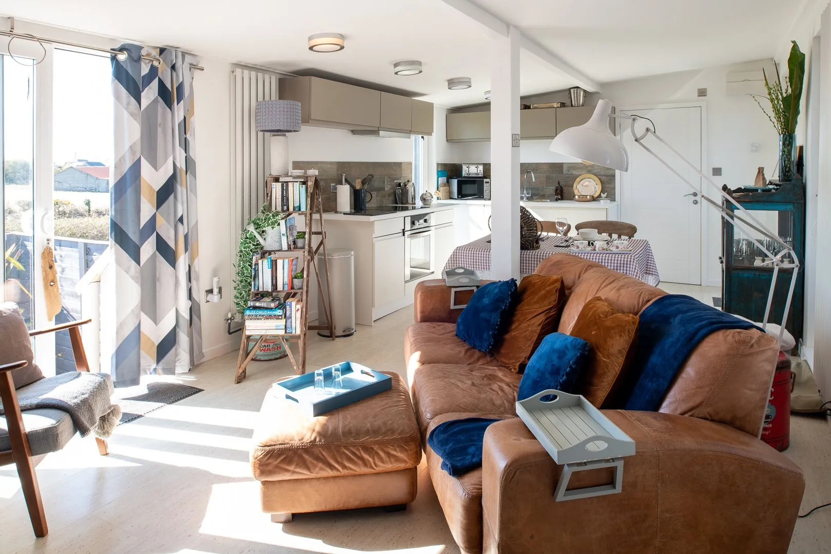 Bryn Bach living room kitchen