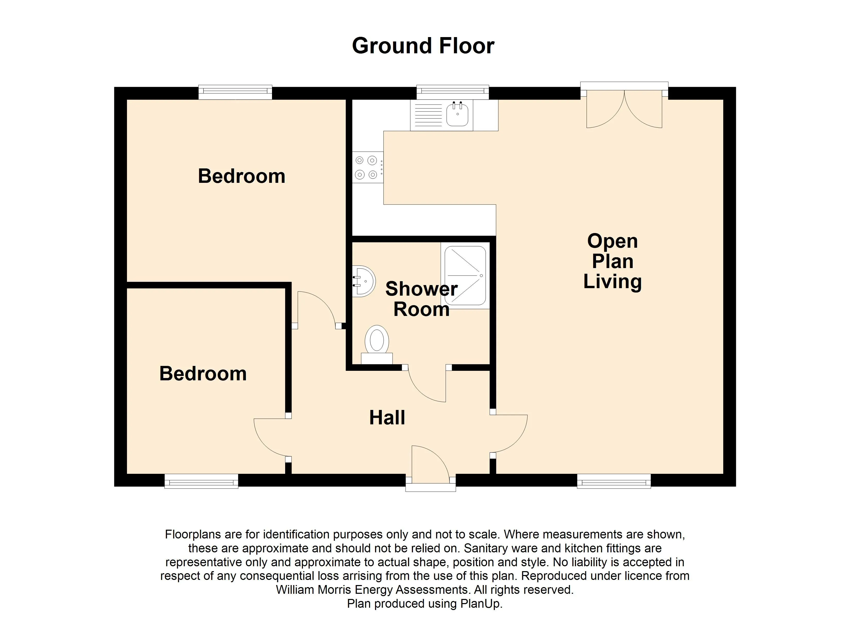 Y Bwthyn Floorplan