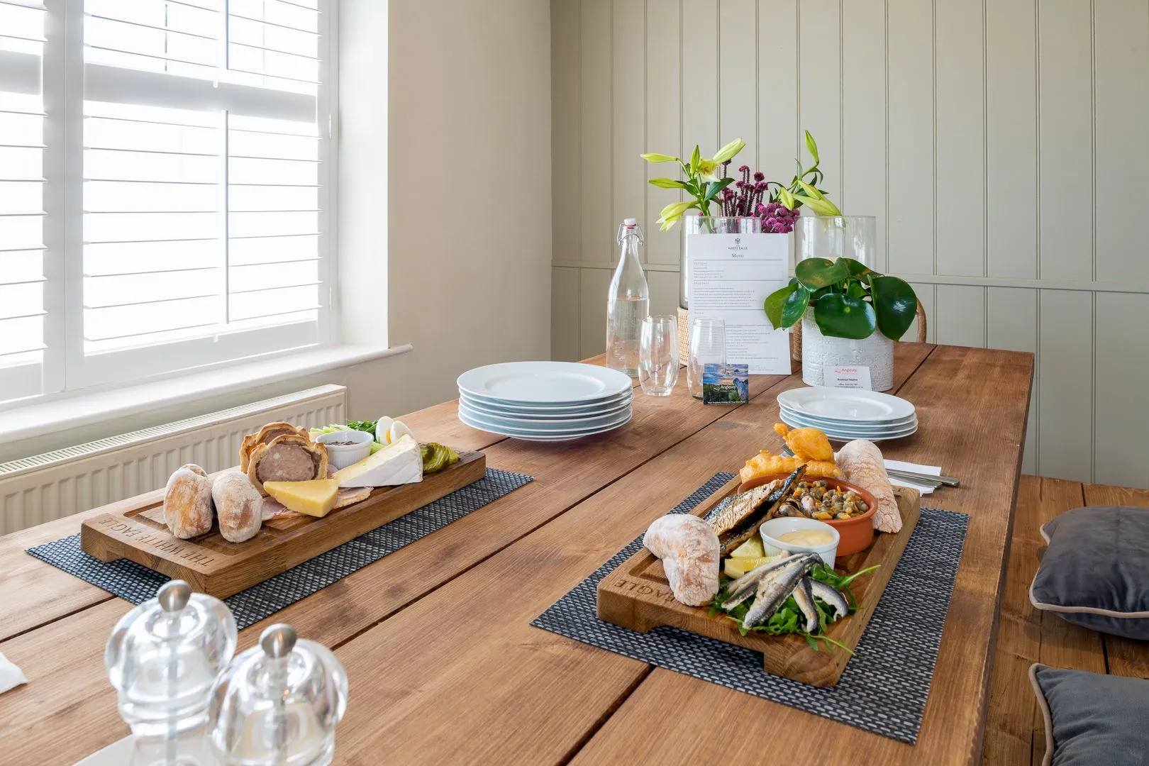 The Nest at The White Eagle - dining table