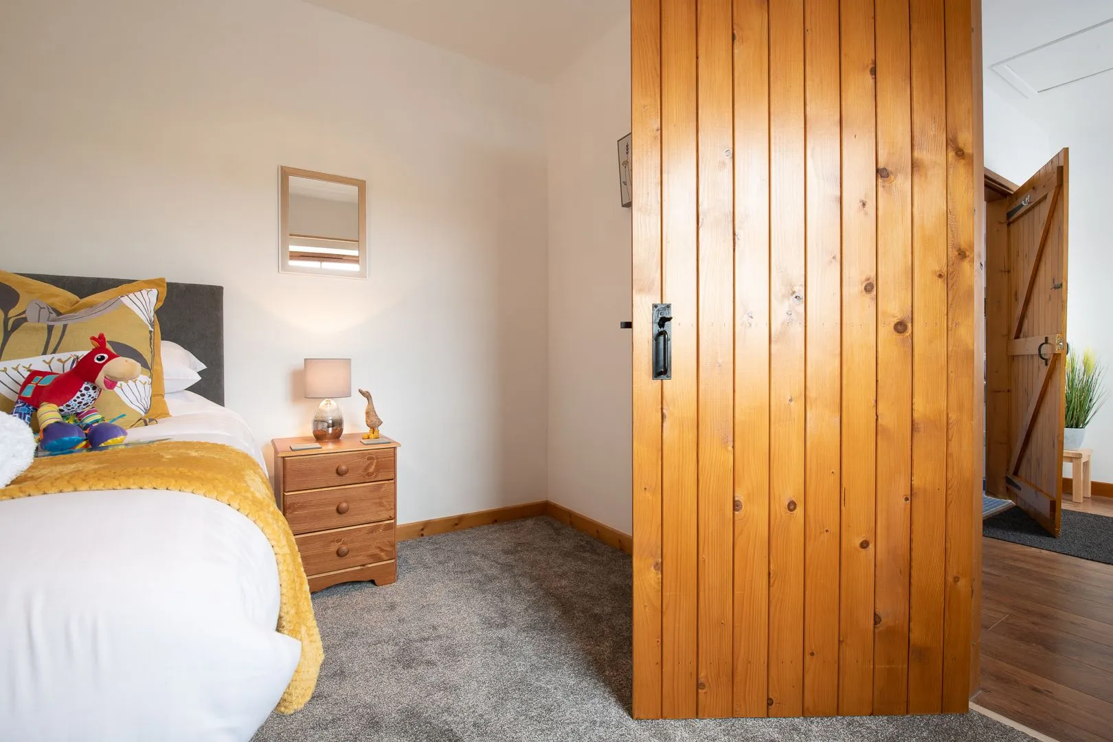 Y Bwthyn Twin Bedroom as a single