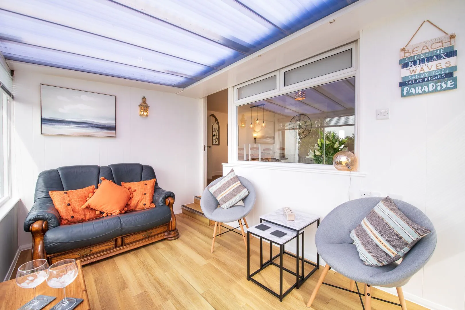 Faraway sun room