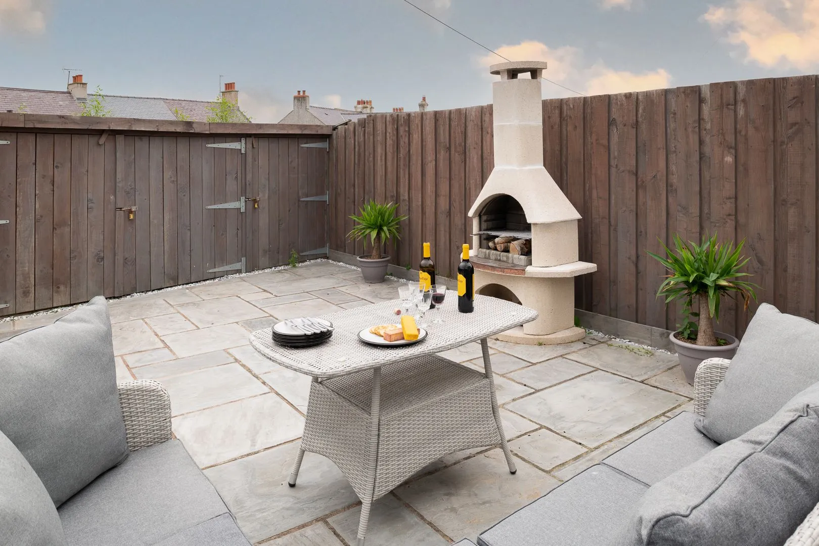 Ancones chiminea