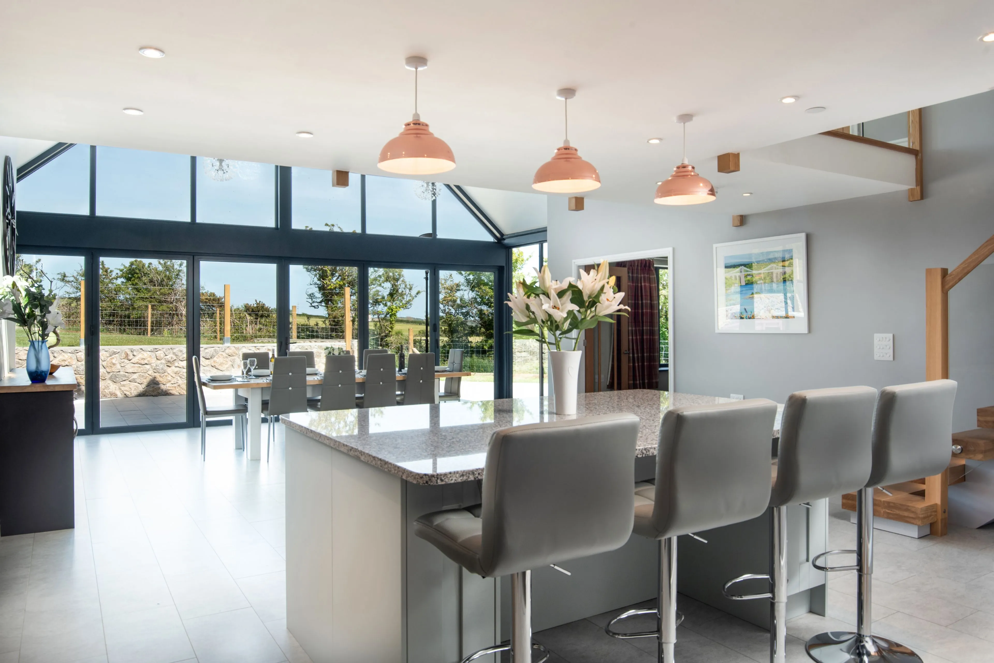 Ty Rhos Newydd Kitchen Island