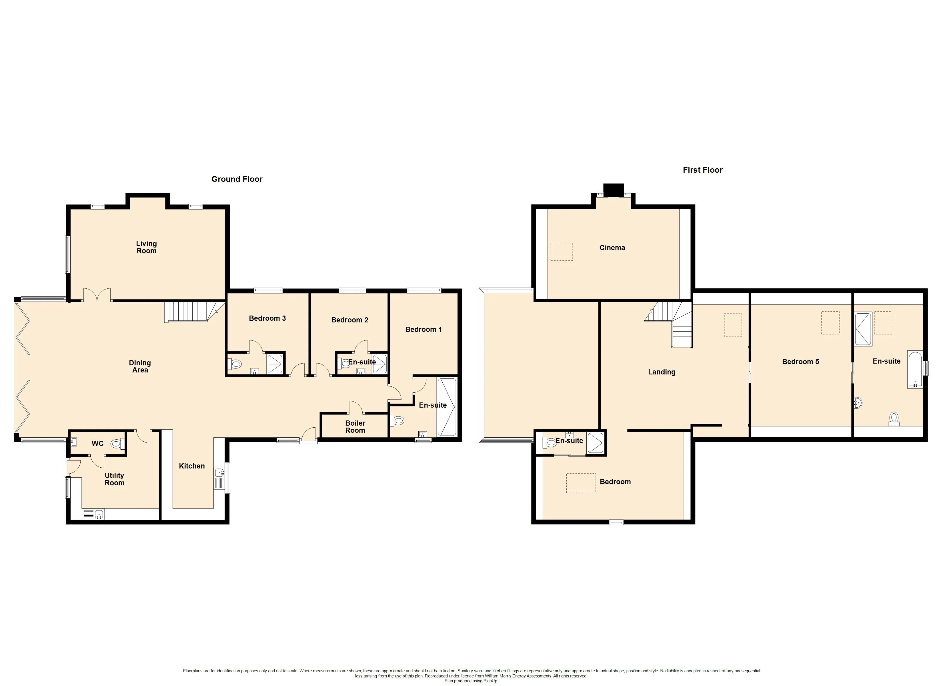 Ty Rhos Newydd Floorplan