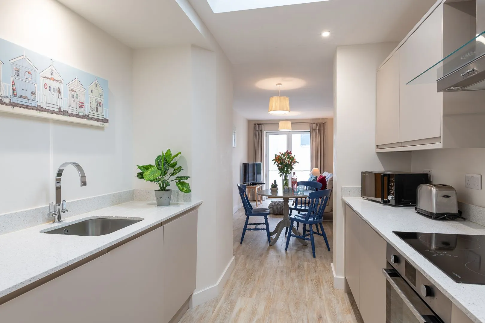 Out of the Blue - Galley kitchen