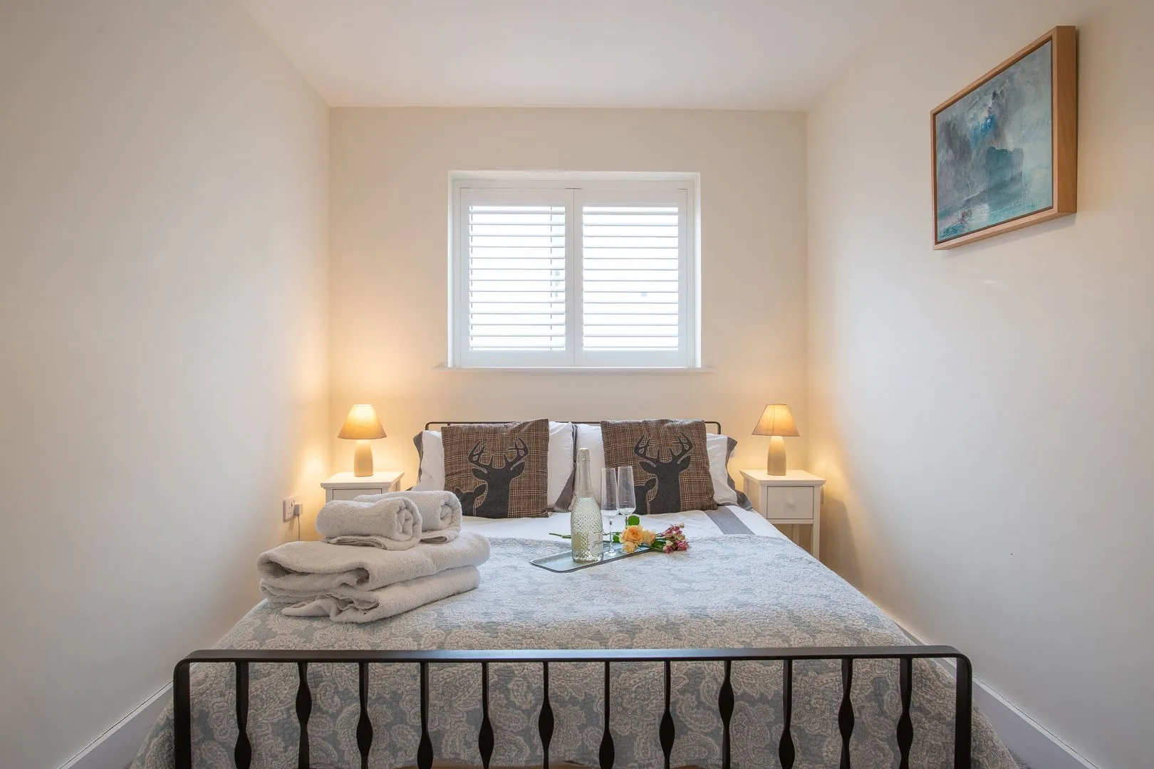 Out of the Blue - Small double bedroom