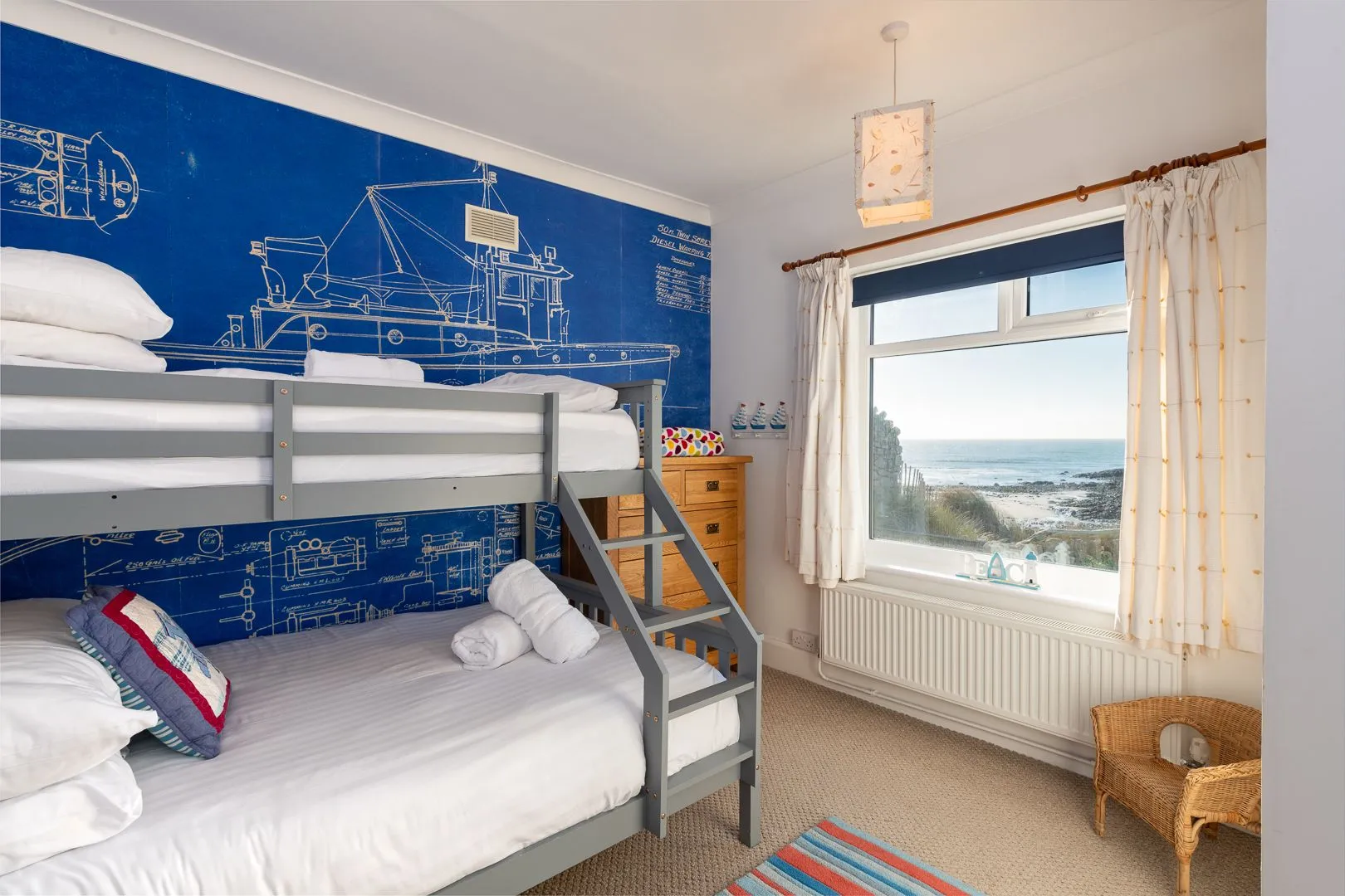 White Cottage Bunk Beds