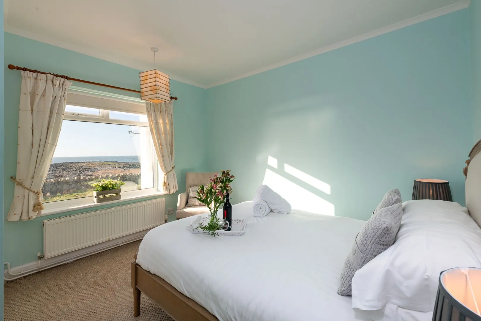 White Cottage King Bedroom