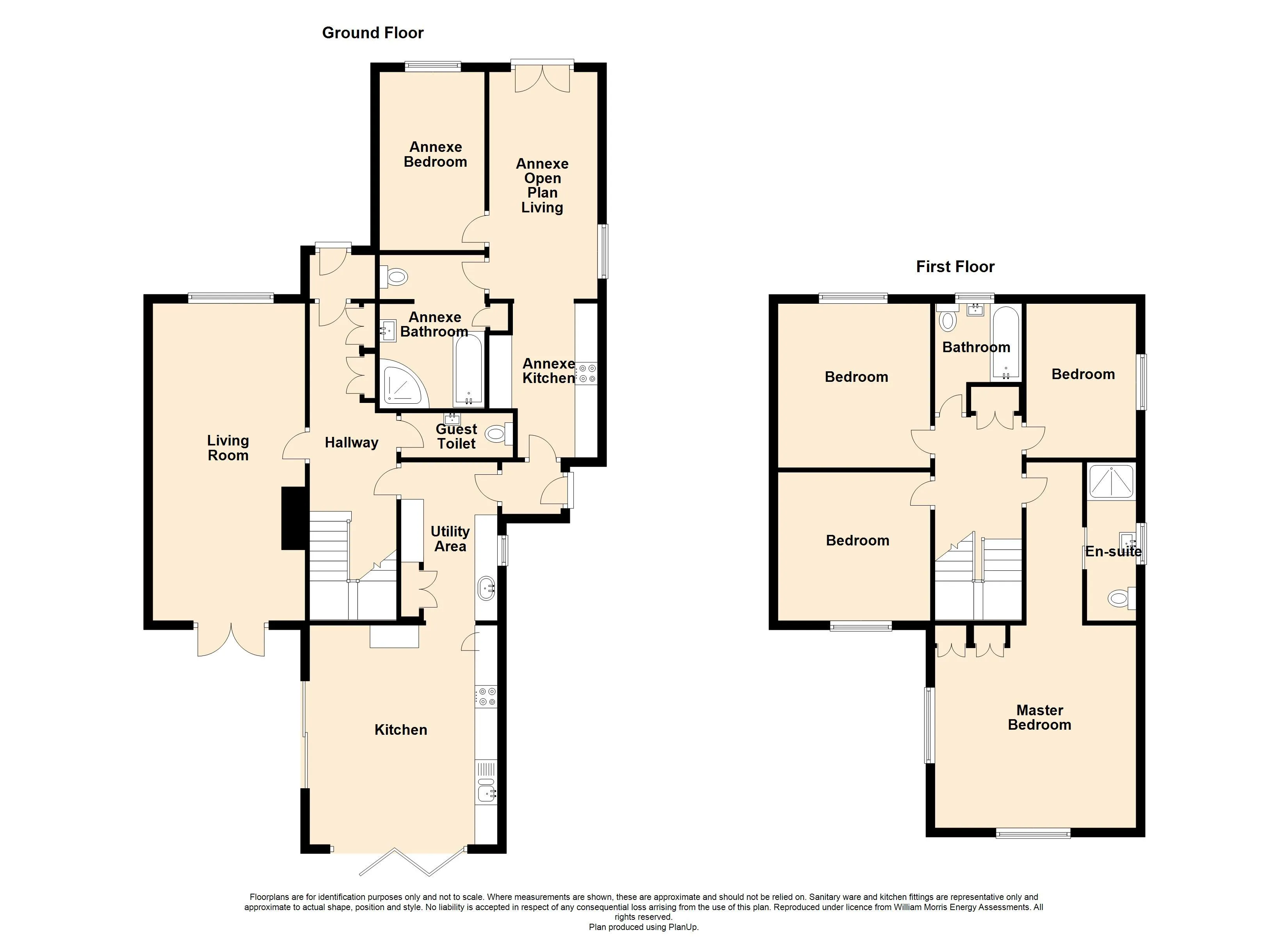 Out of the Blue - Floor plan