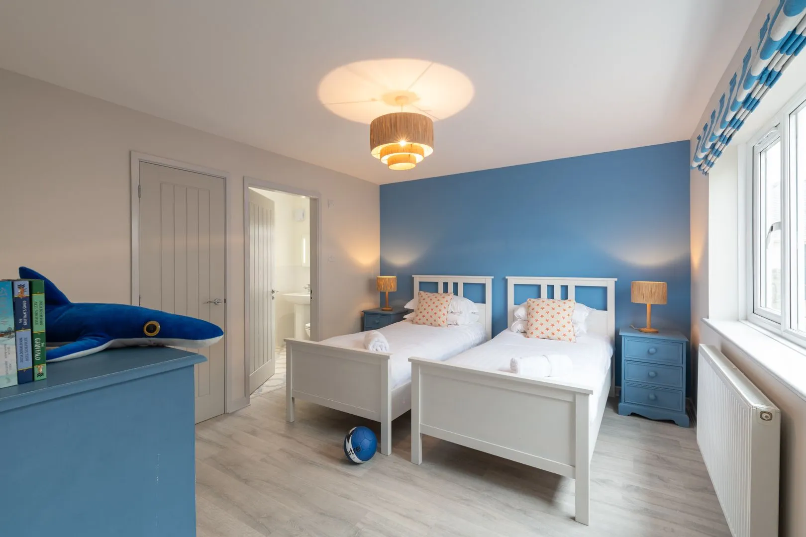 Kittiwake Cottage twin bedroom