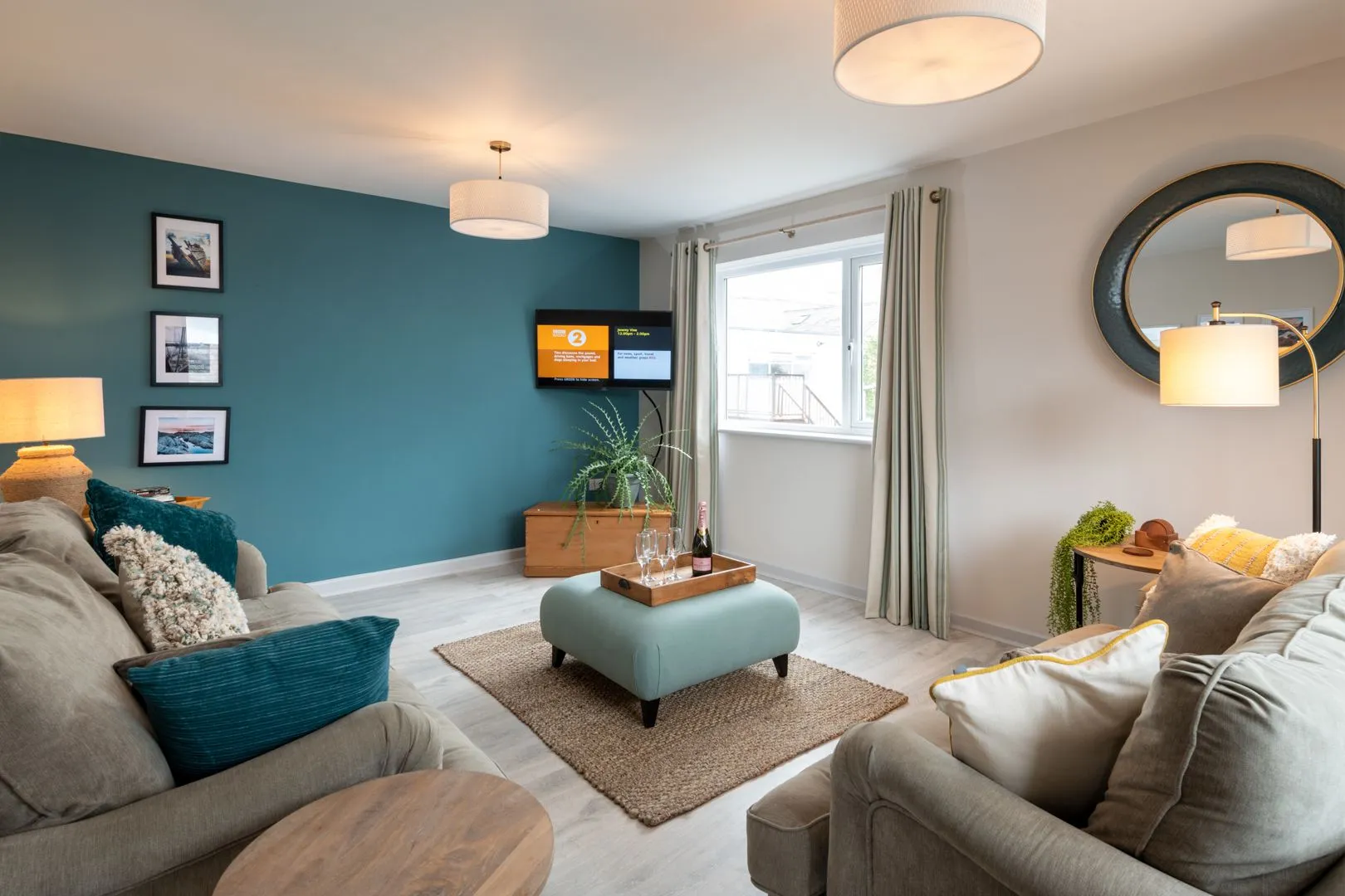 Kittiwake Cottage - living room