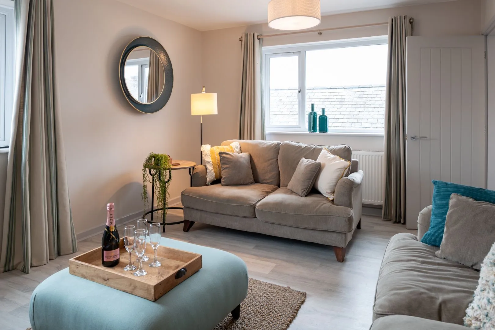 Kittiwake Cottage living room sofas