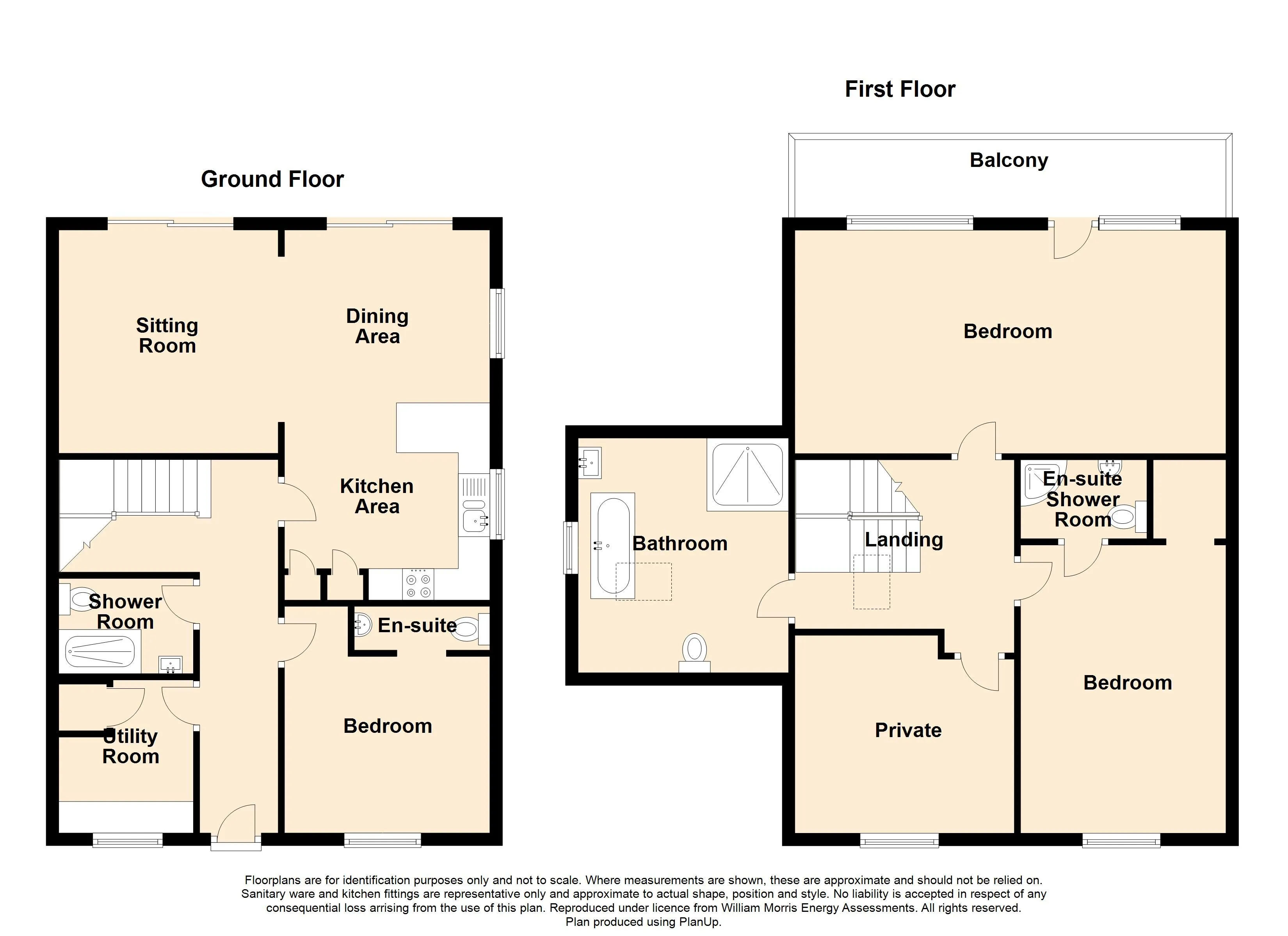 Porth Crigyll - Floor plan
