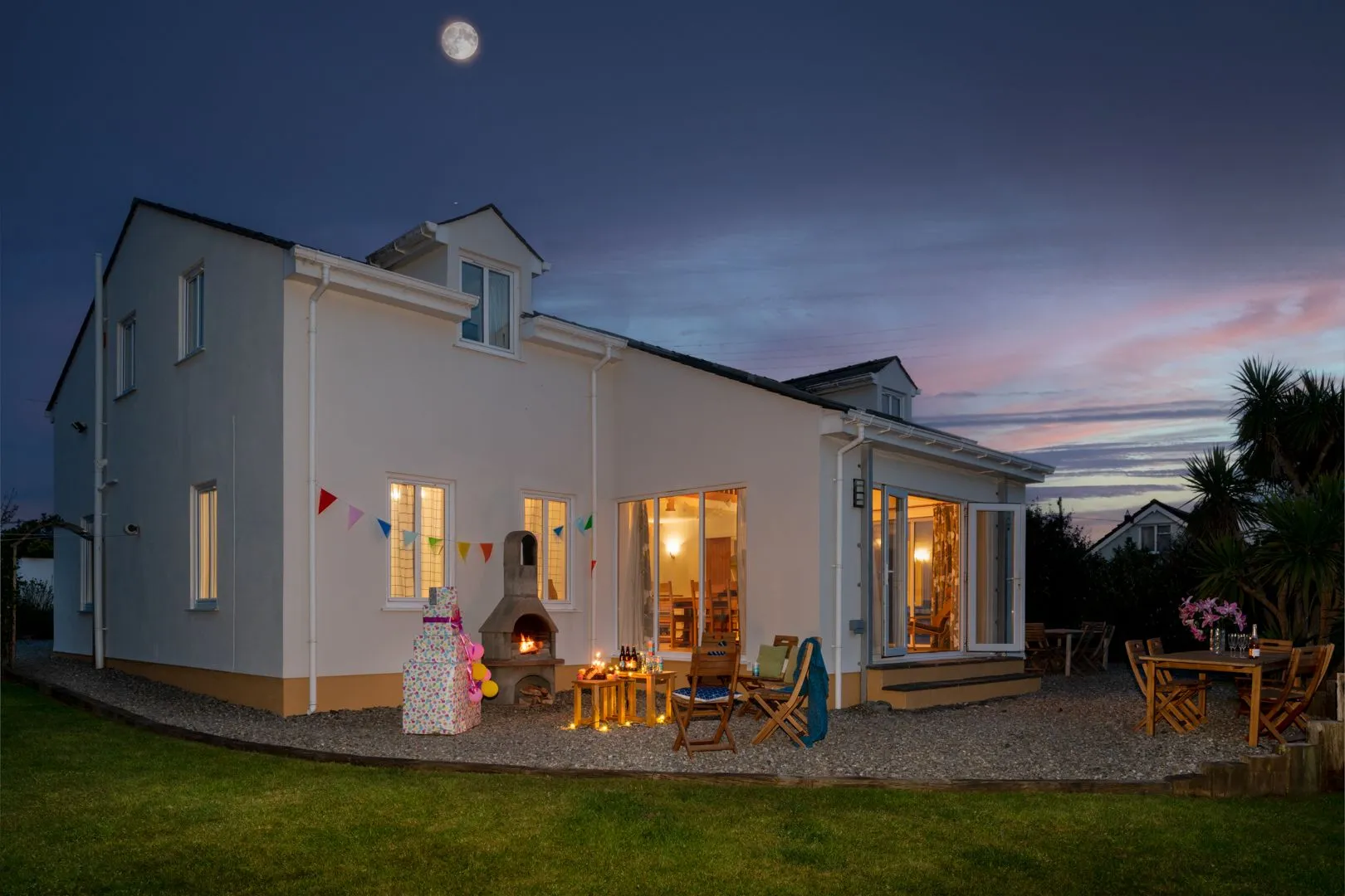 Ty Traeth Evening Shot