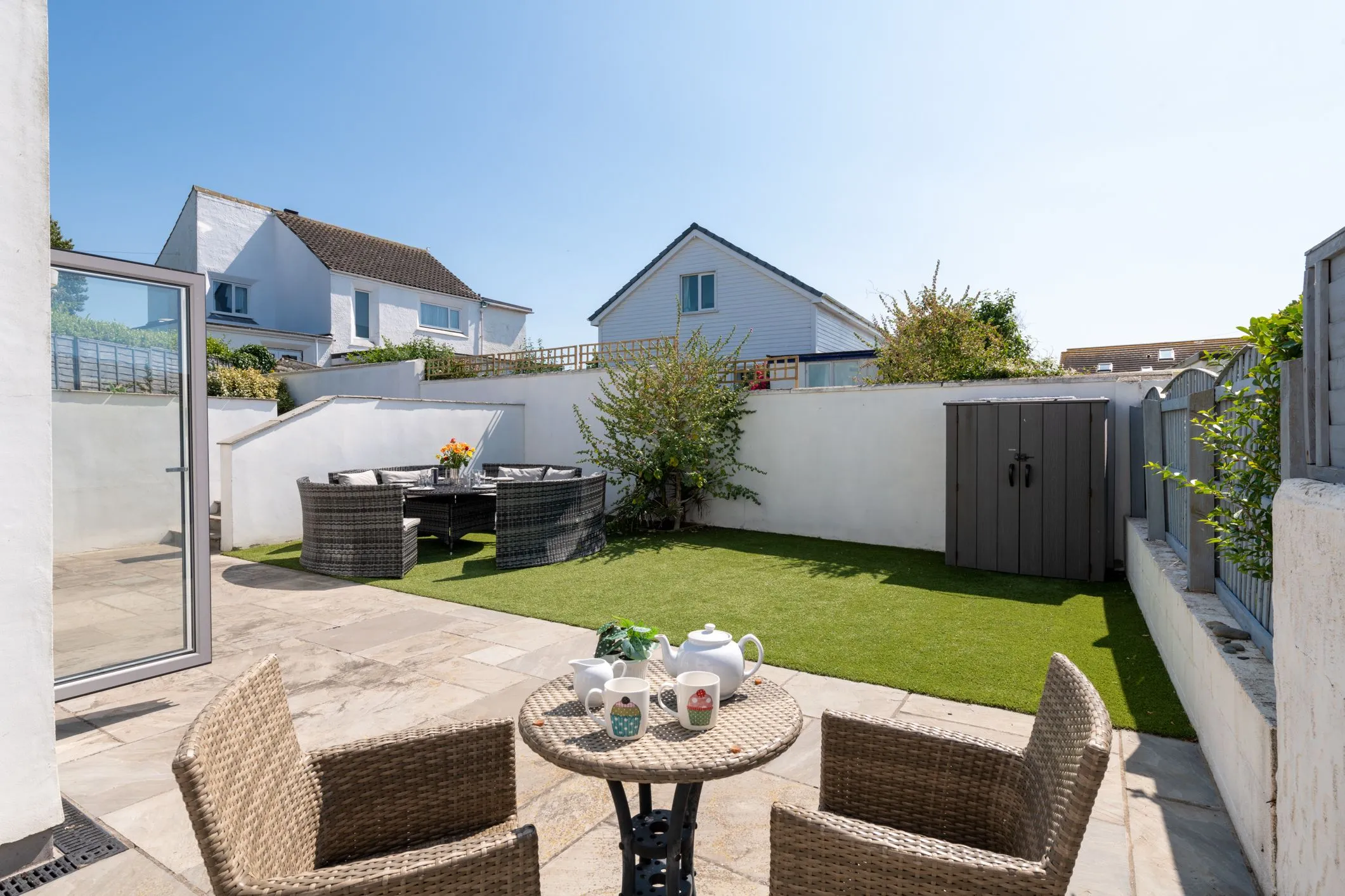 Out of the Blue - Rear garden
