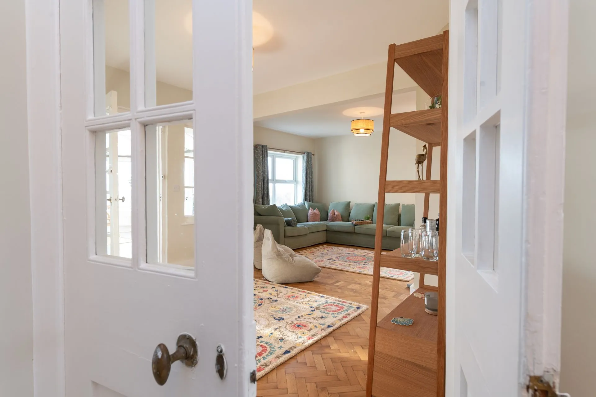Twn Pwll View into Living Room