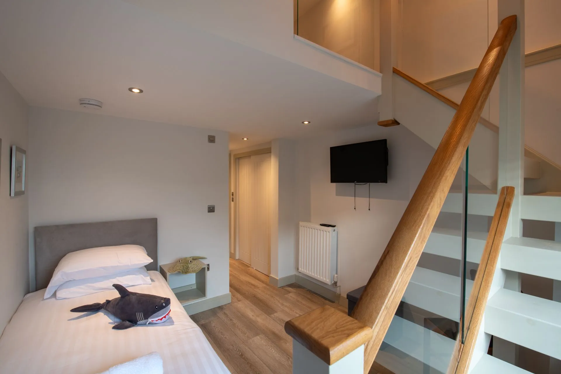 Y Cei one of the single beds 