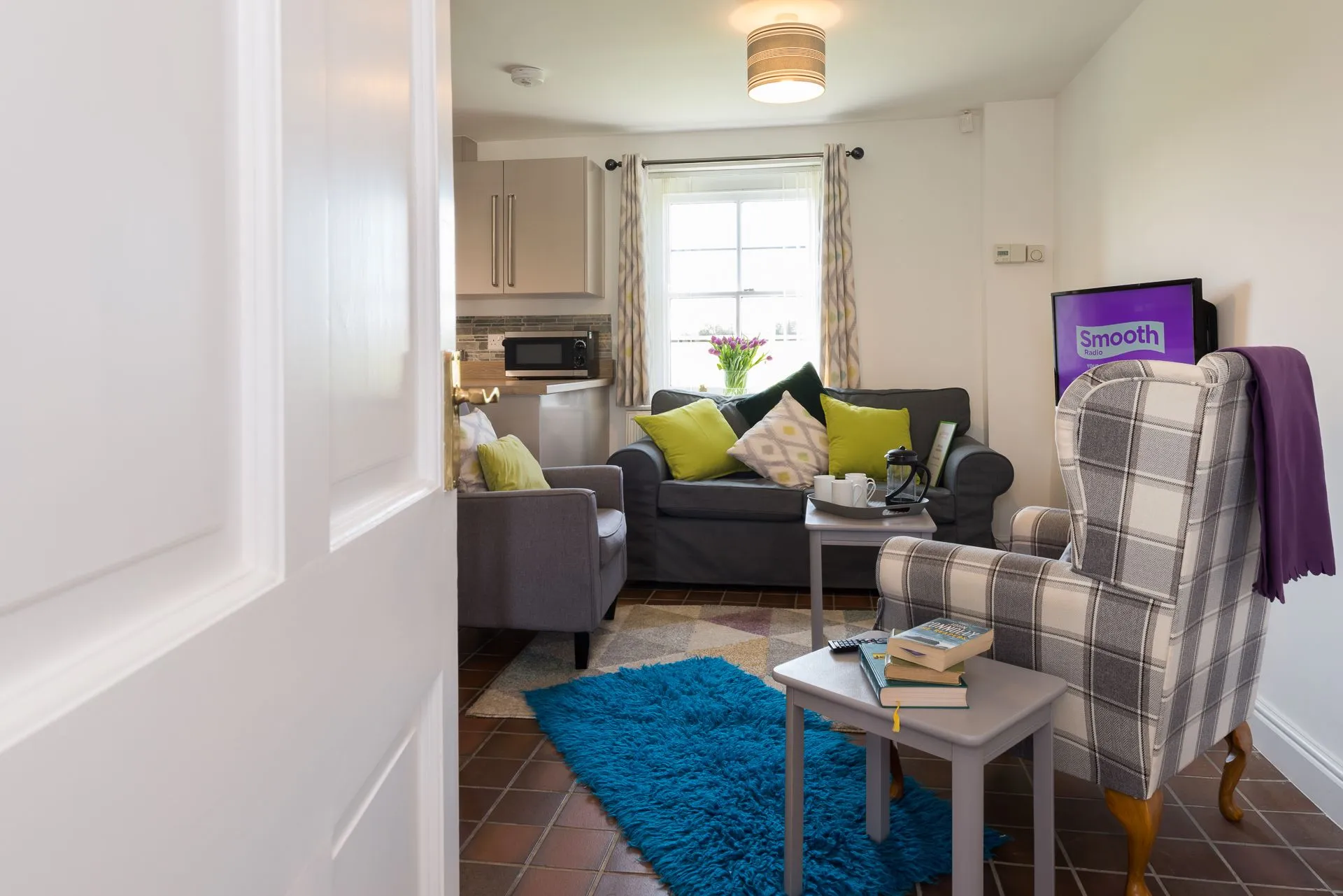 Bwthyn Branwen Living room area