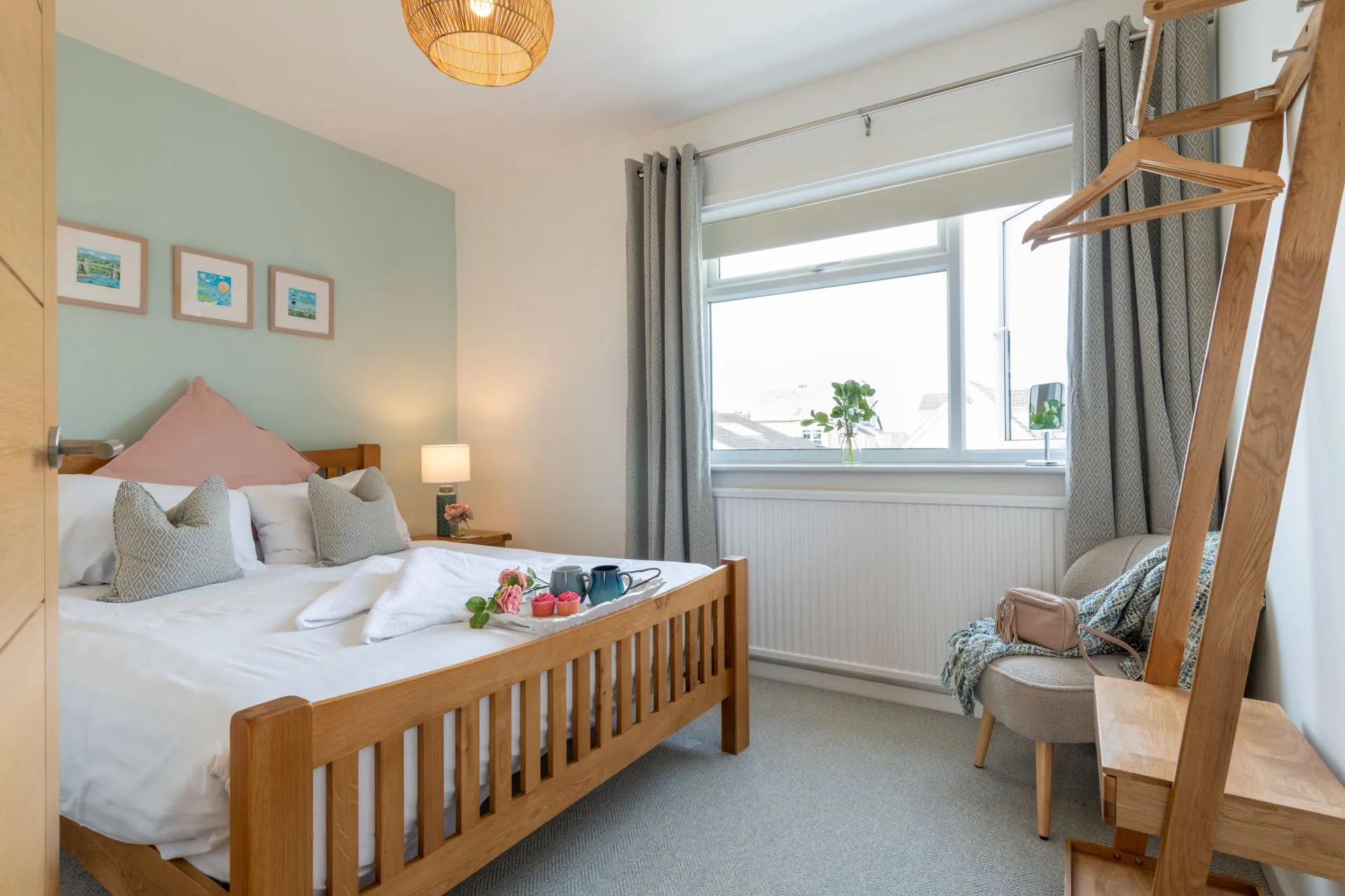 Cae Cloc second Double bedroom