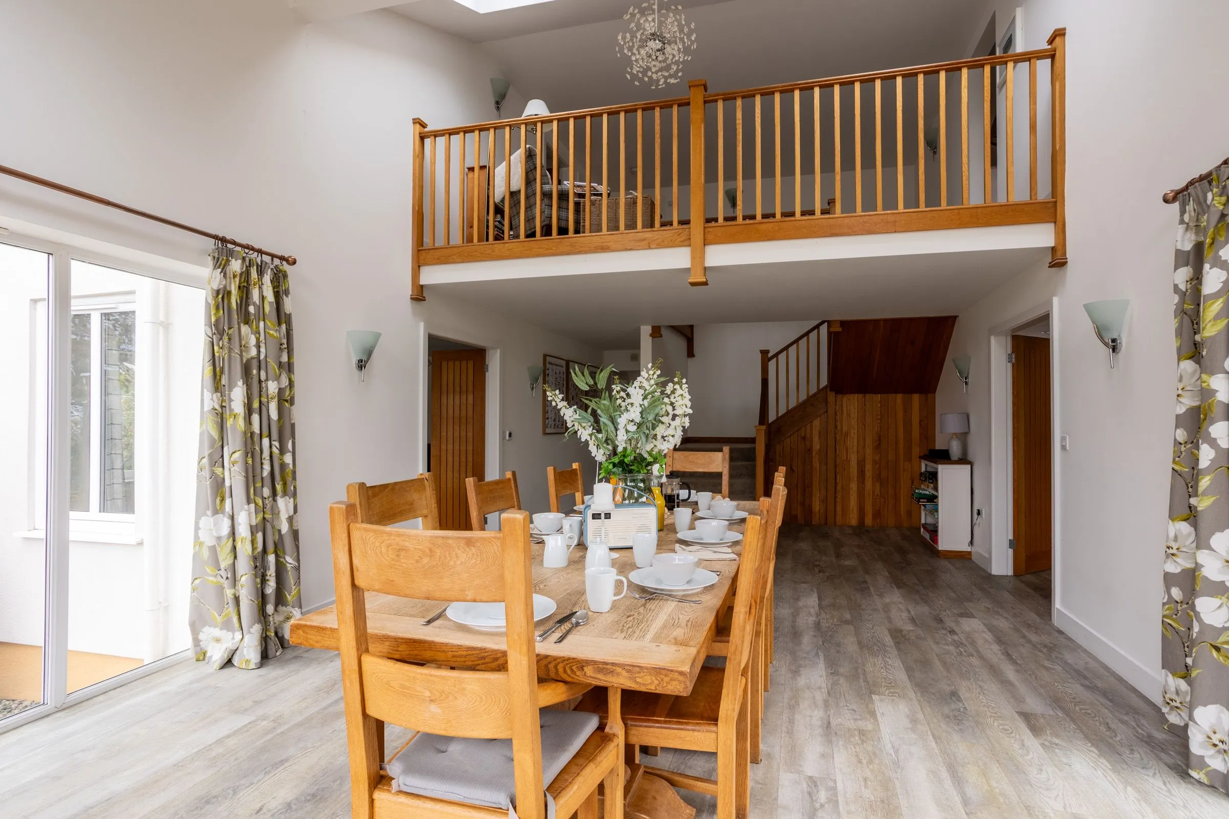 Ty Traeth Big Dining Room Table