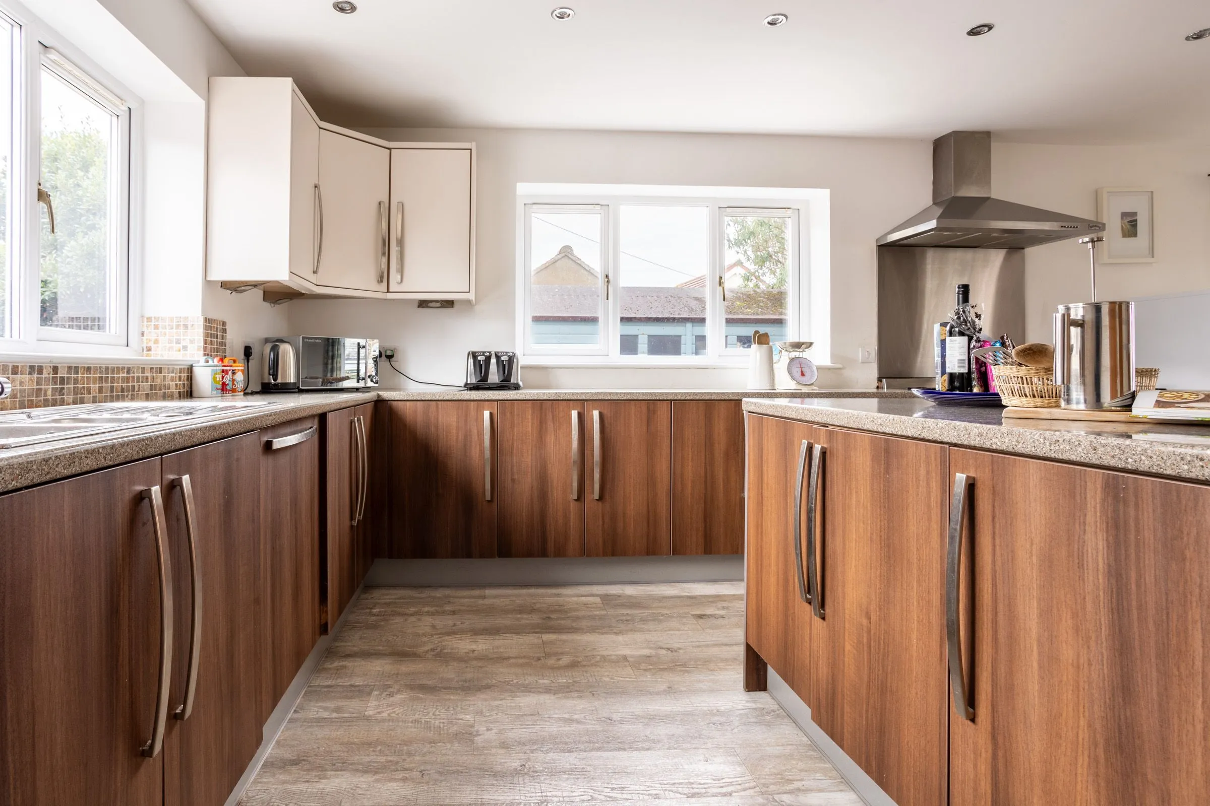 Ty Traeth Left Side of Kitchen 