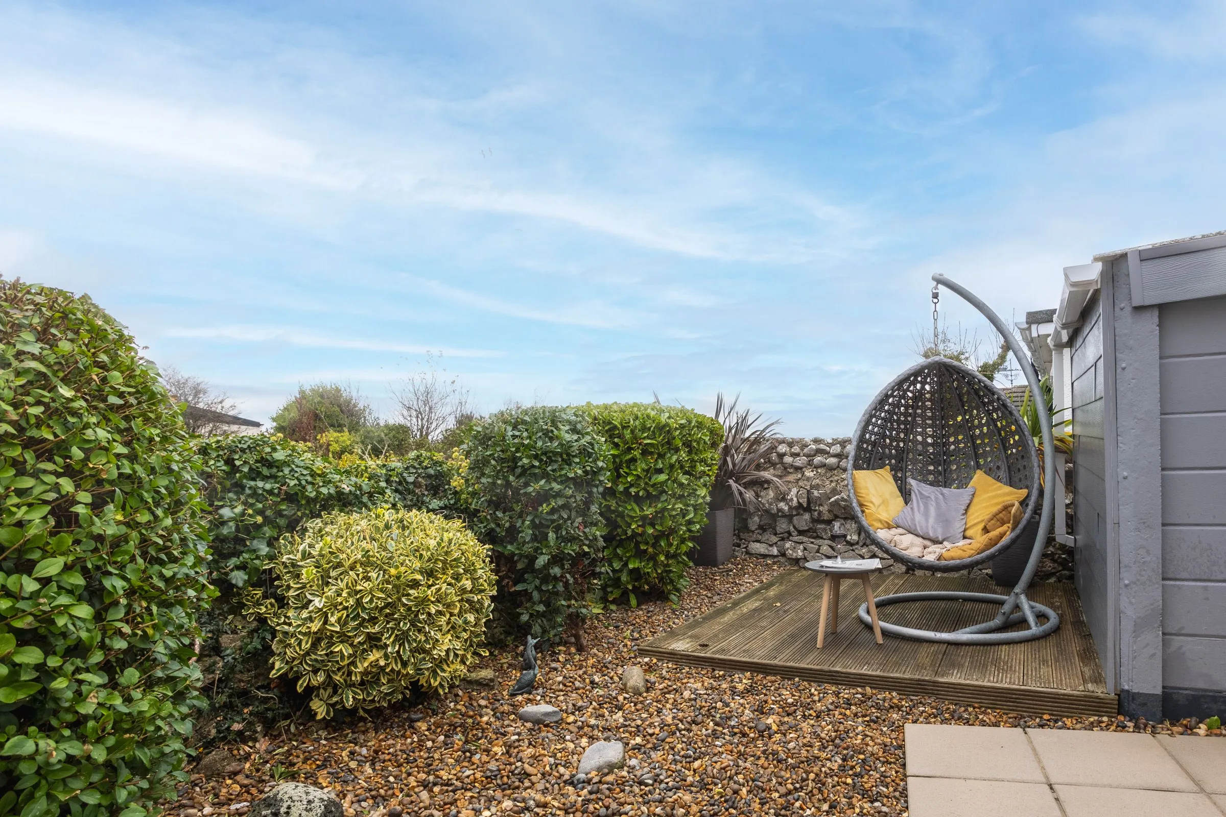 Tamarisk outside egg chair