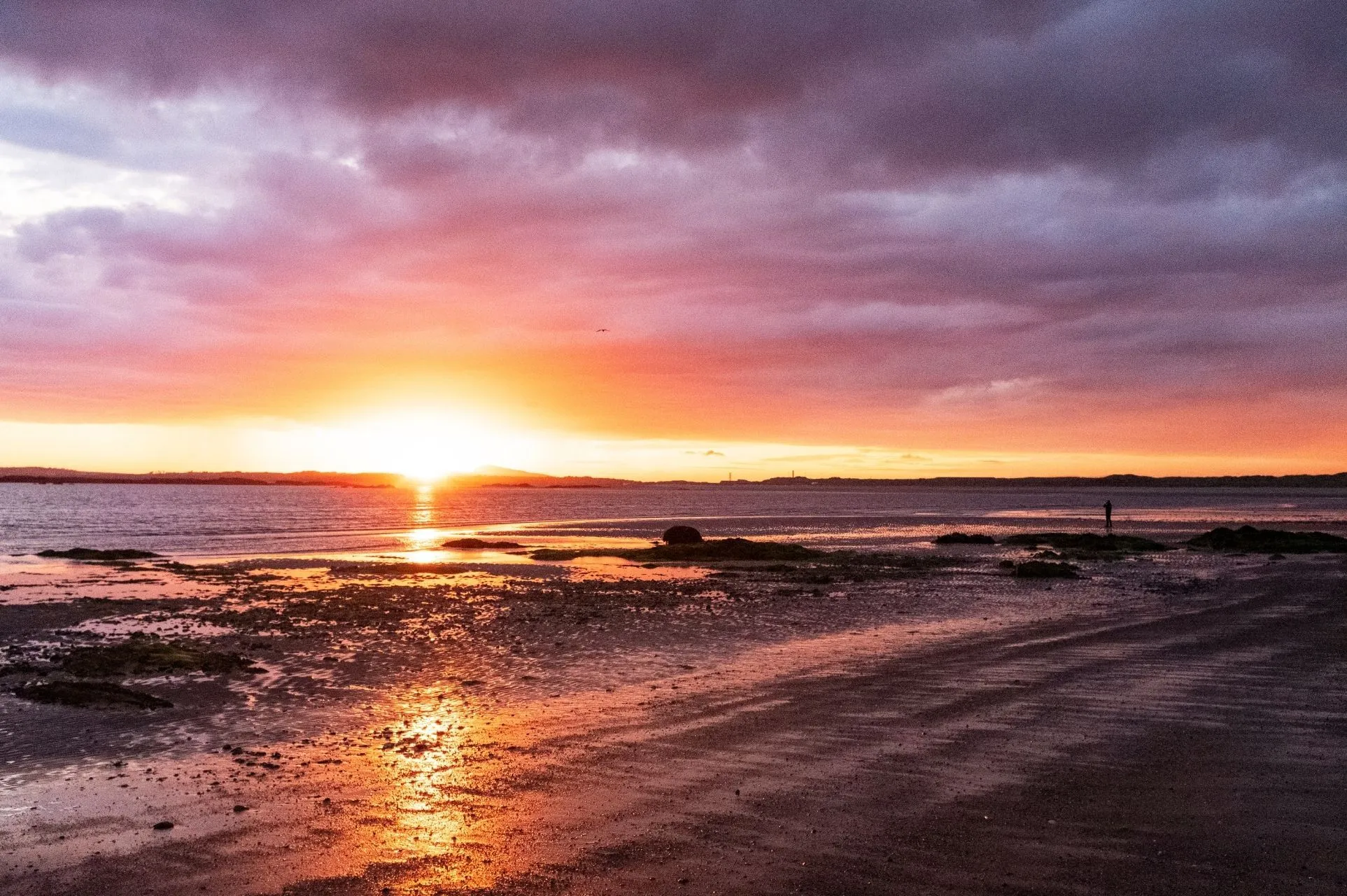 sunset on Anglesey