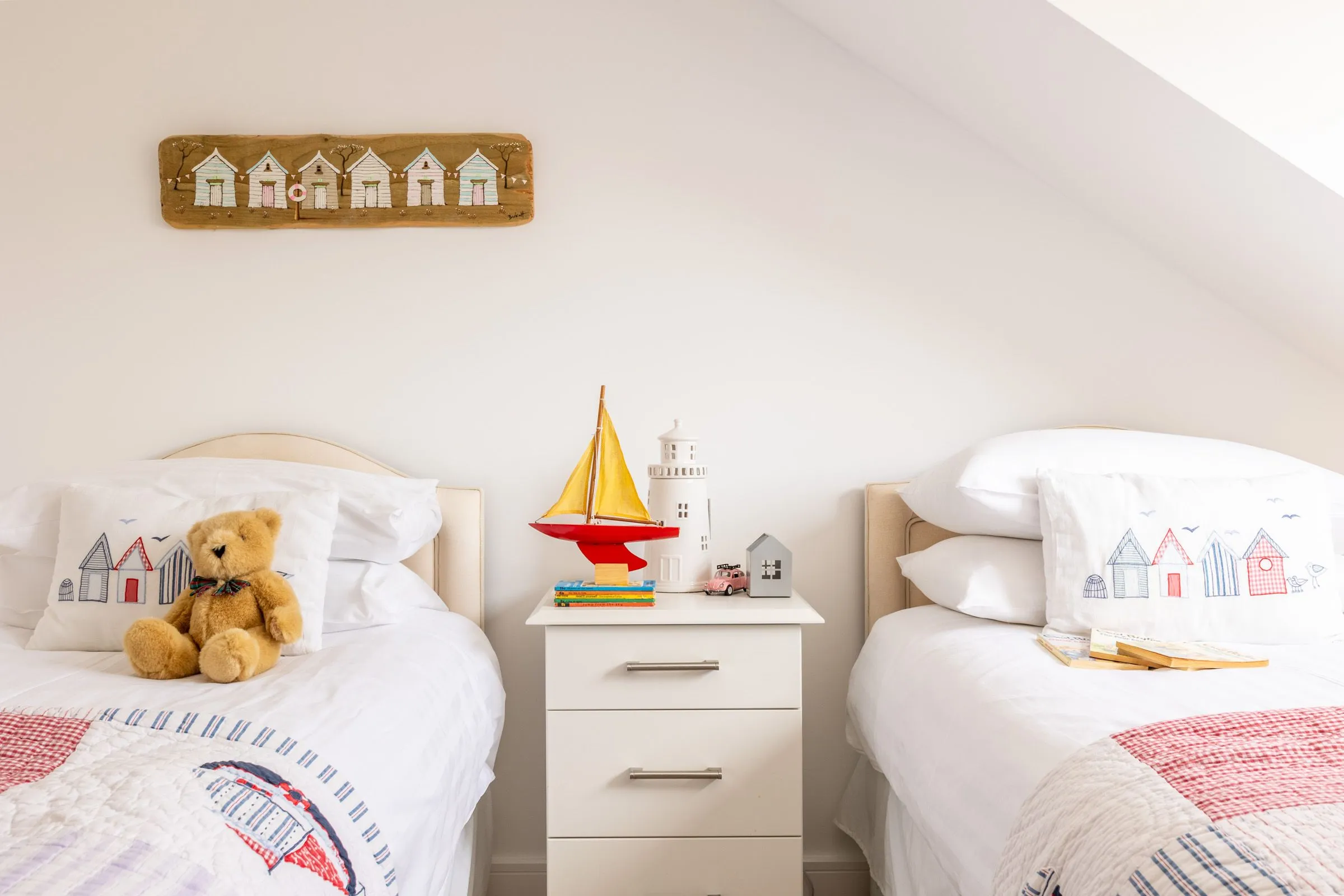 Gardd Nain - Twin beds