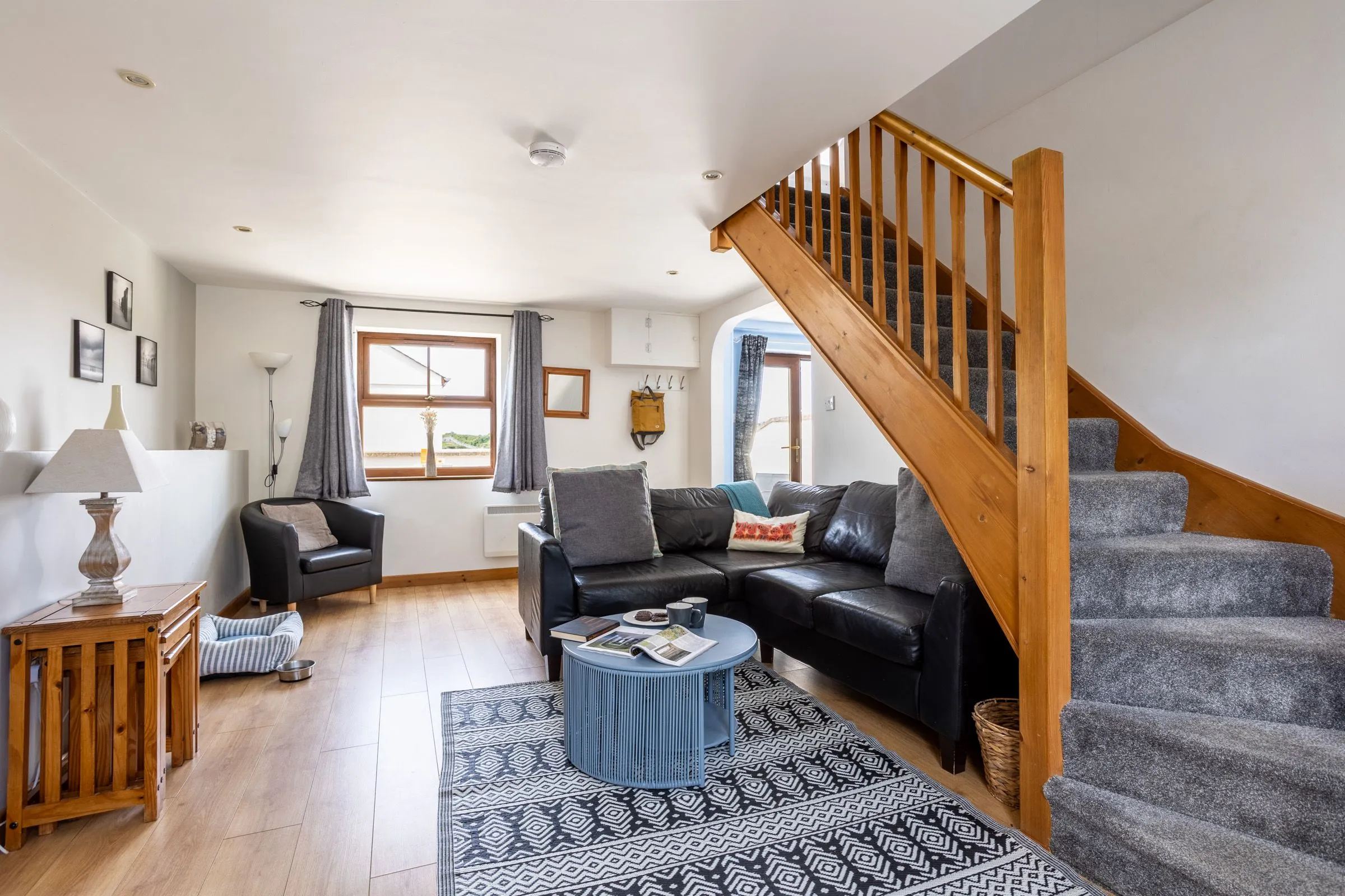 Y Stabl - stairs up to second floor