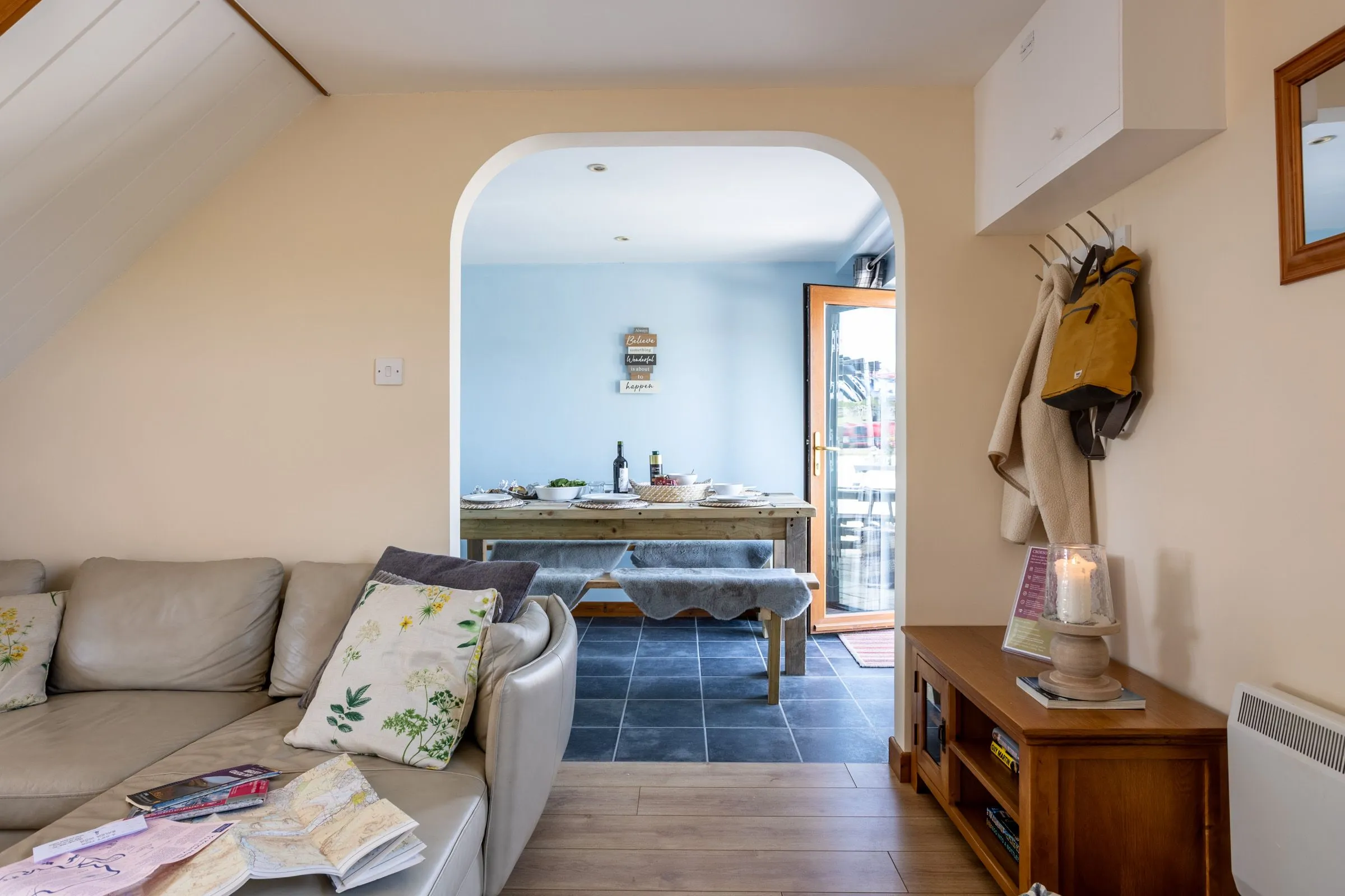The Granary  - view to kitchen