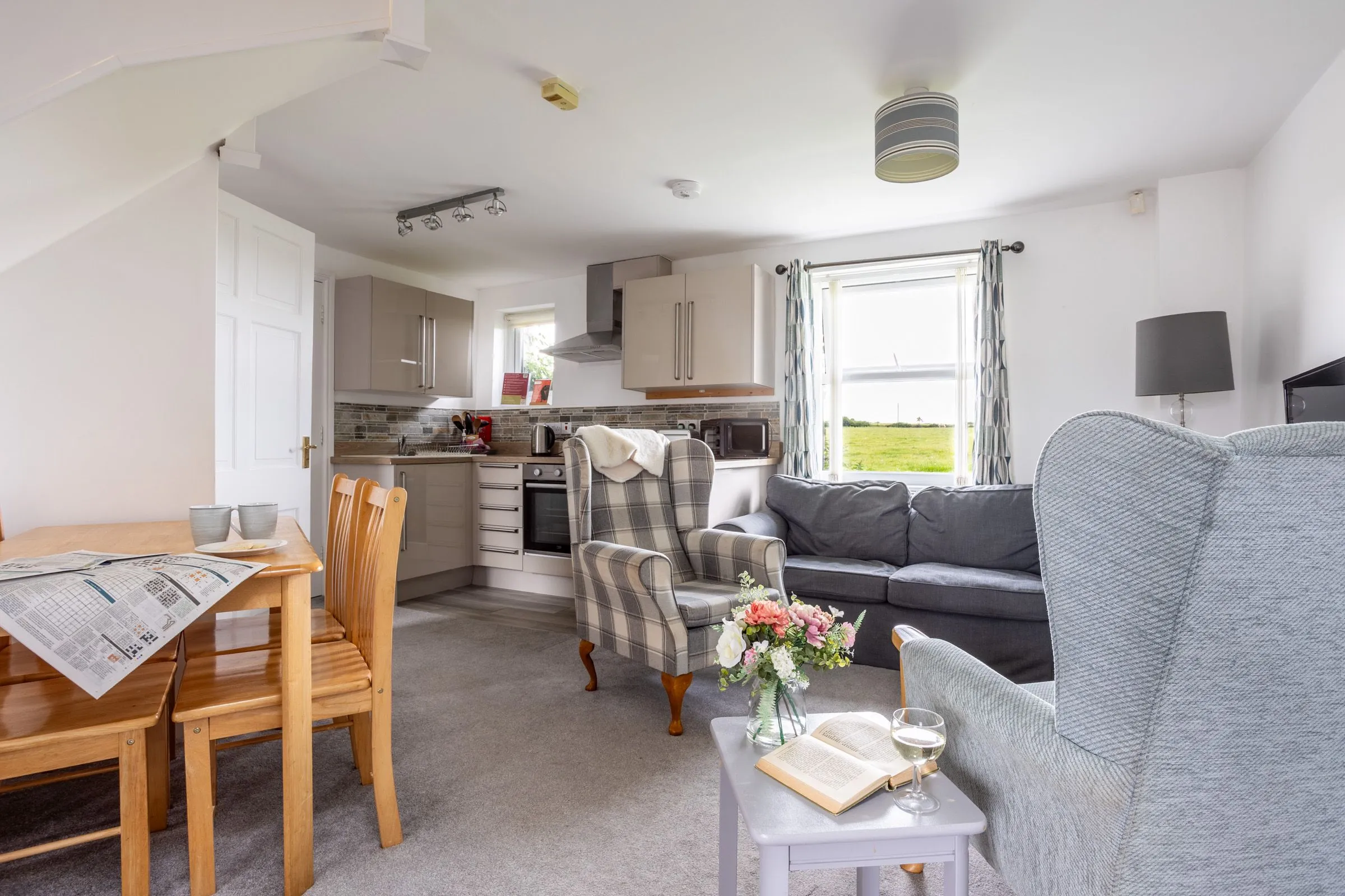 Bwthyn Branwen Living Area