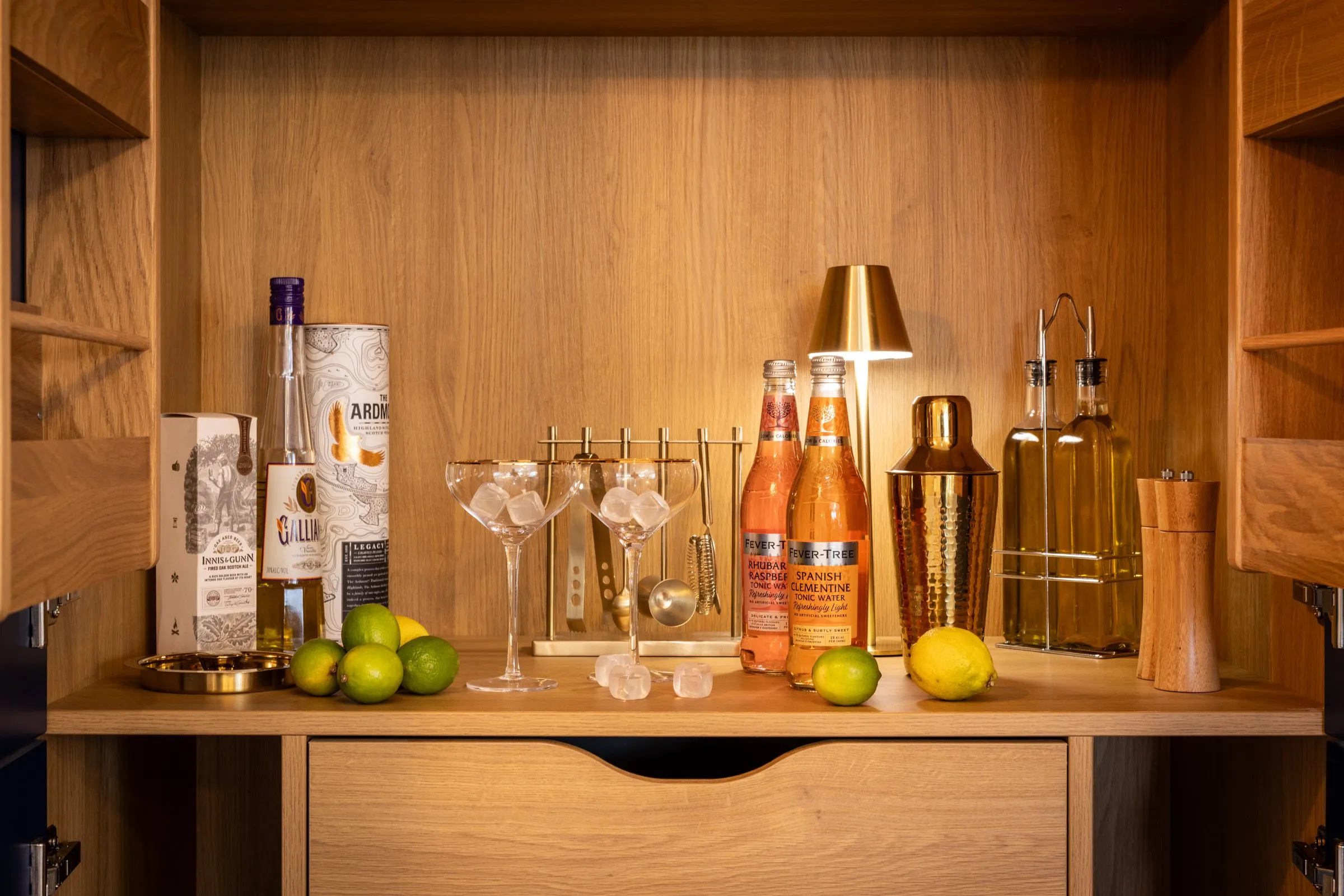 Bluebells - Cocktail Cabinet