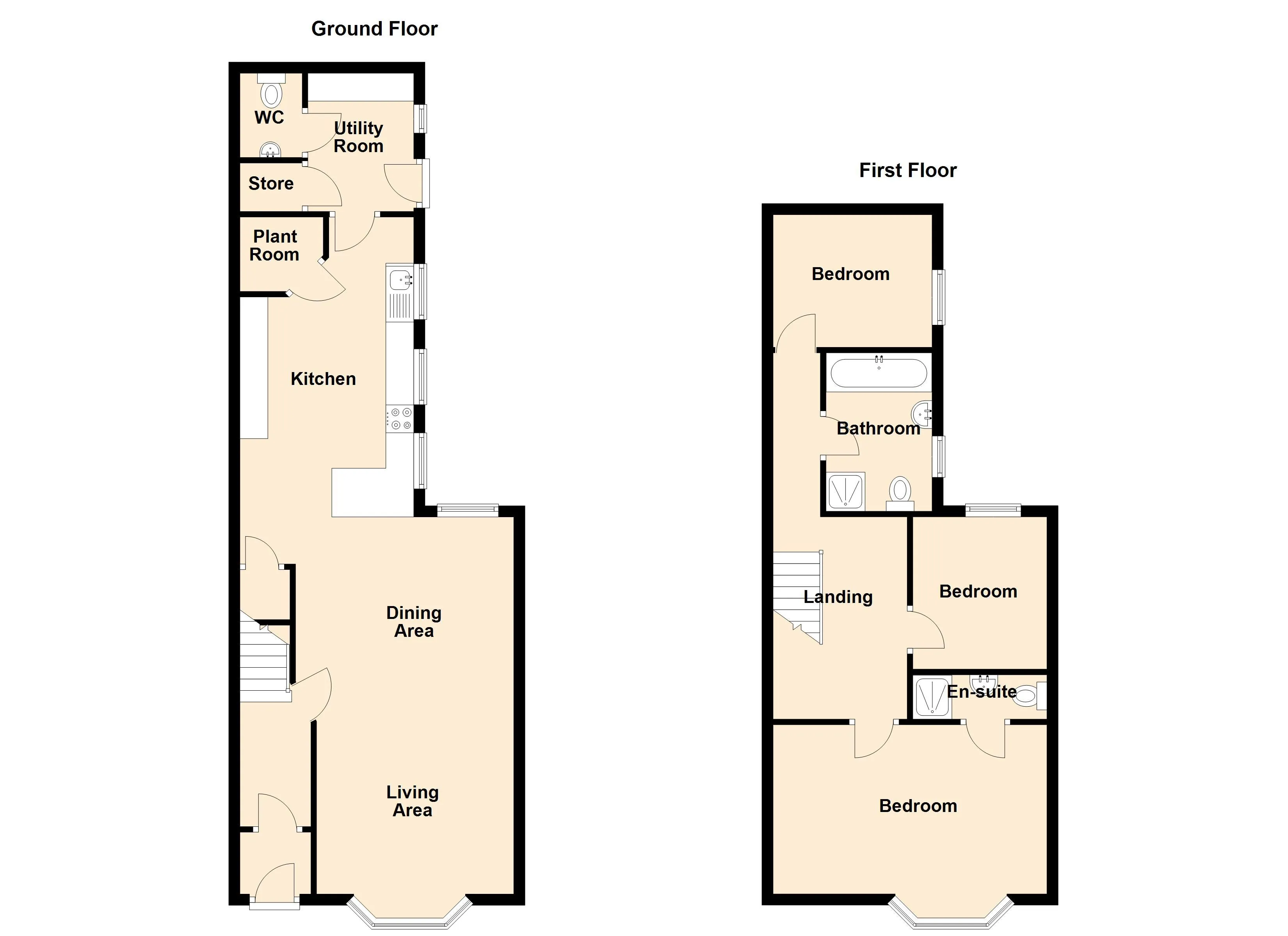 Ty'r Mor Floorplan
