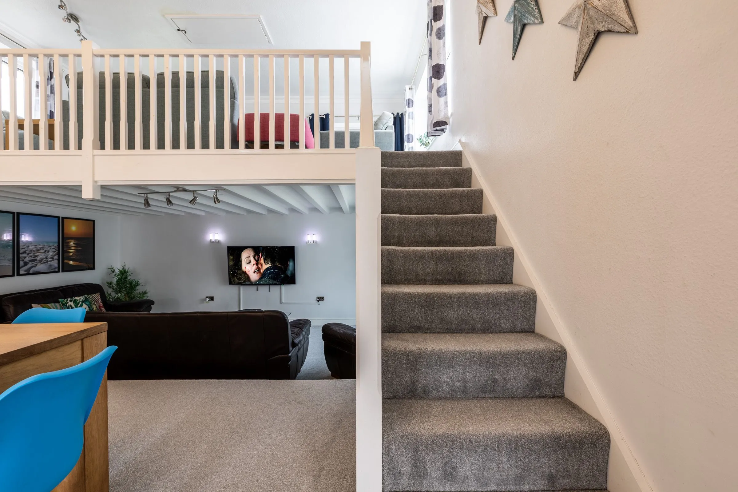 Coed Y Llan Stairs to Mezzanine 