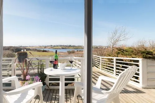 Owain's Lake View - Terrace furniture - Llanfaelog