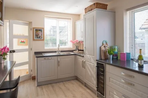 Pen Y Bryn  - Kitchen and utility entrance