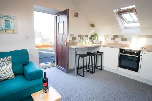 Ty Rhiannon Kitchen Living Room - Aberffraw