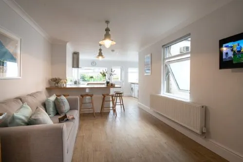 Lakeview Kitchen and Family Room