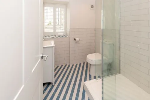 Llys Y Celeste shower room
