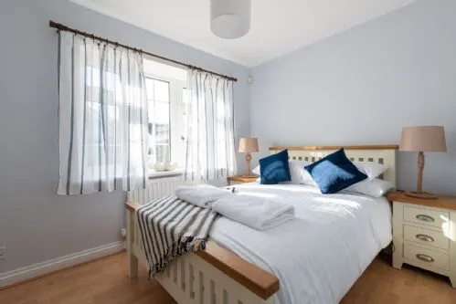 The Moorings - King bedroom downstairs